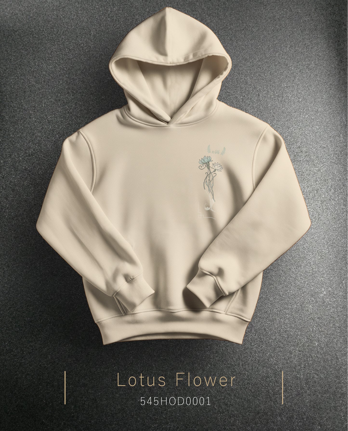 Lotus Flower Hoodie (Kapüşonlu Sweatshirt) (2 Renk)