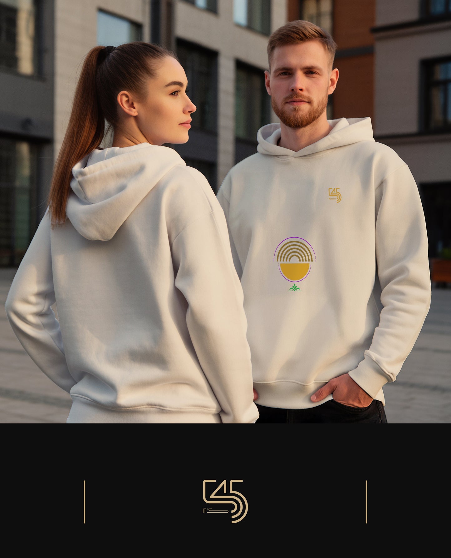 Sunrise Hoodie Kapüşonlu Sweatshirt (2 Renk)