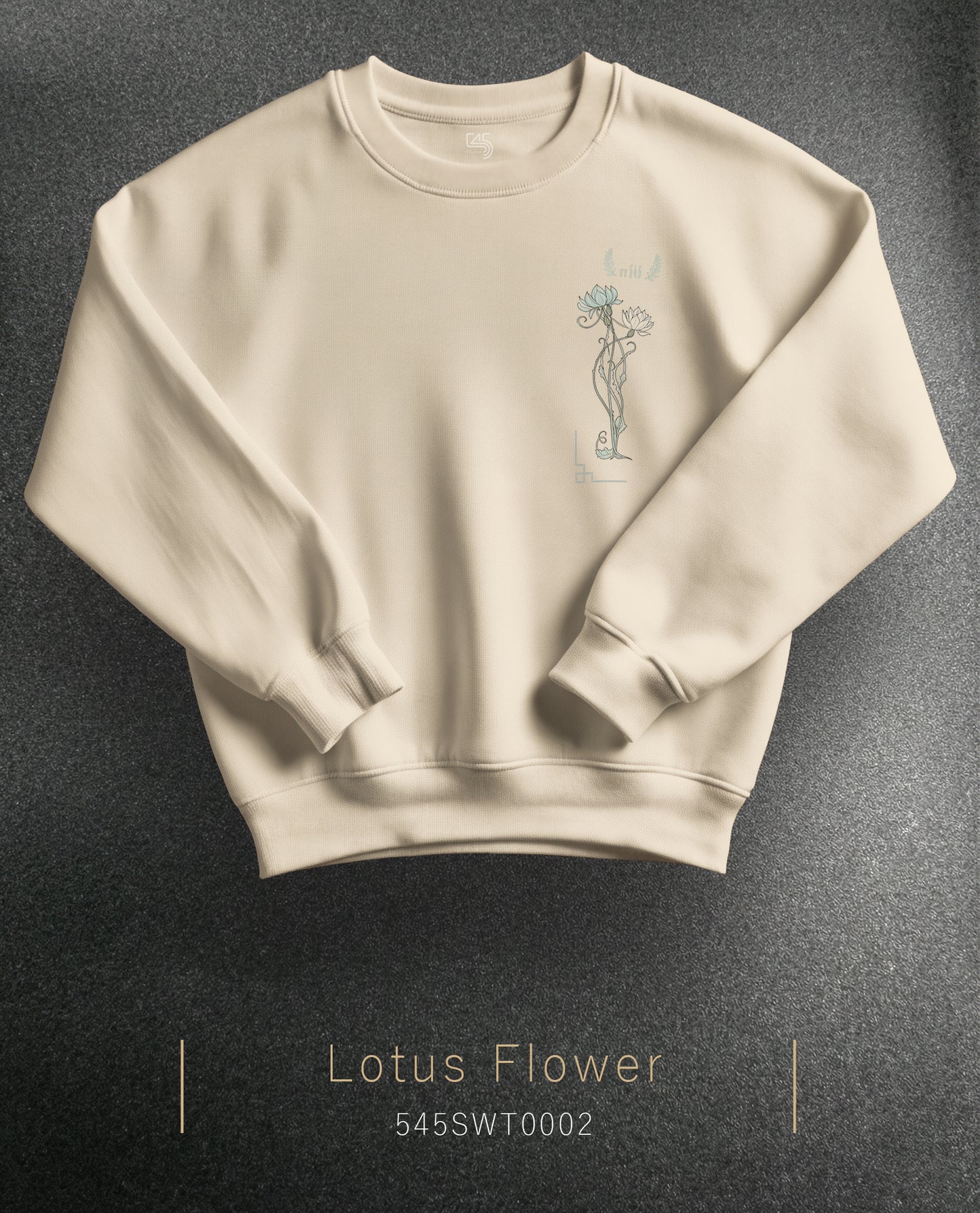 Lotus Flower Sweatshirt (2 Renk)