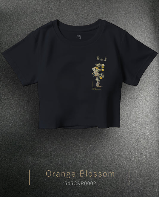 Orange Blossom Crop Size T-Shirt (Tişört) 5 Renk