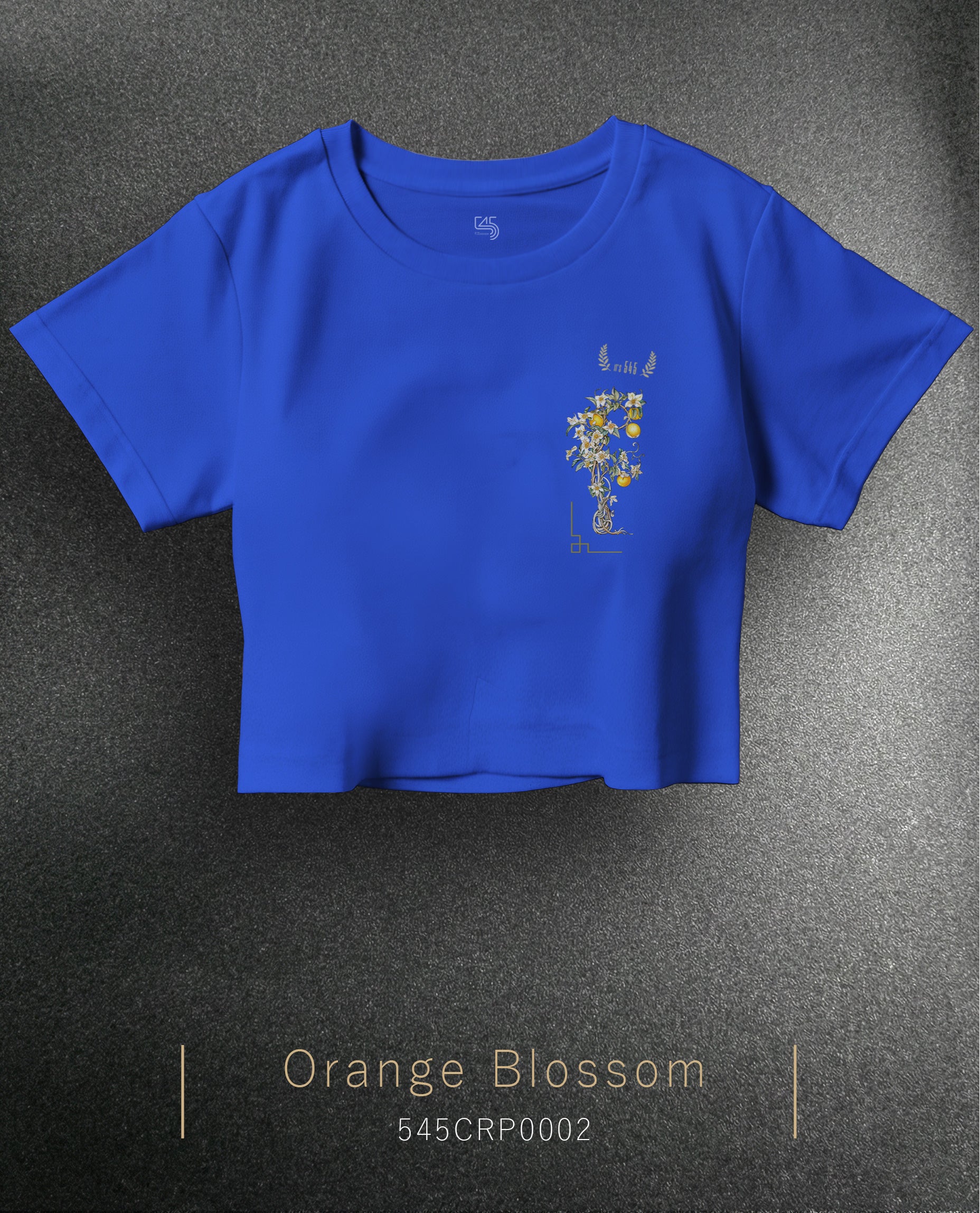 Orange Blossom Crop Size T-Shirt (Tişört) 5 Renk