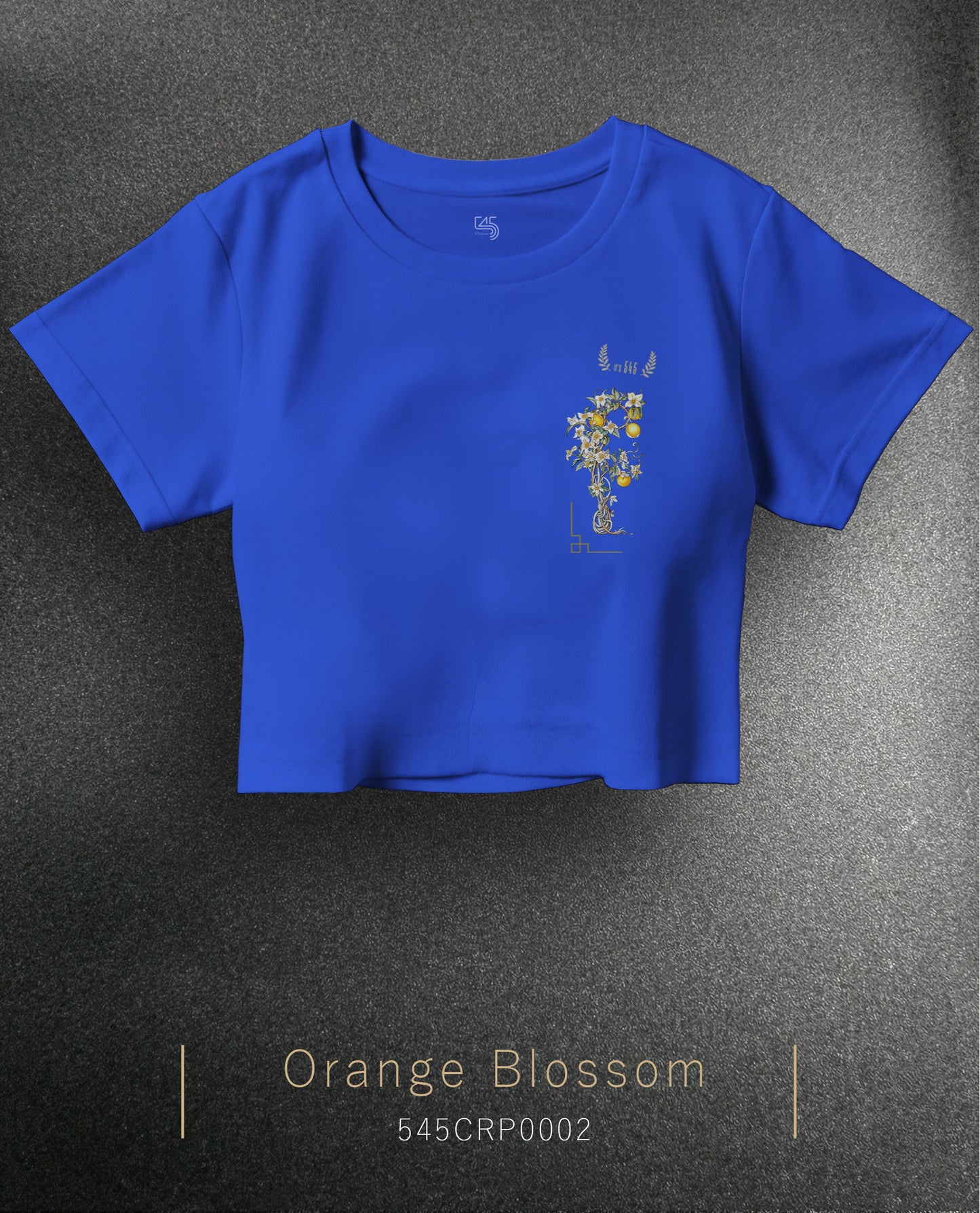 Orange Blossom Crop Size T-Shirt (Tişört) 5 Renk