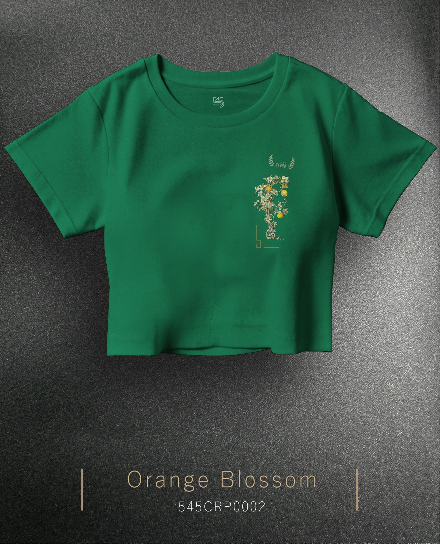 Orange Blossom Crop Size T-Shirt (Tişört) 5 Renk