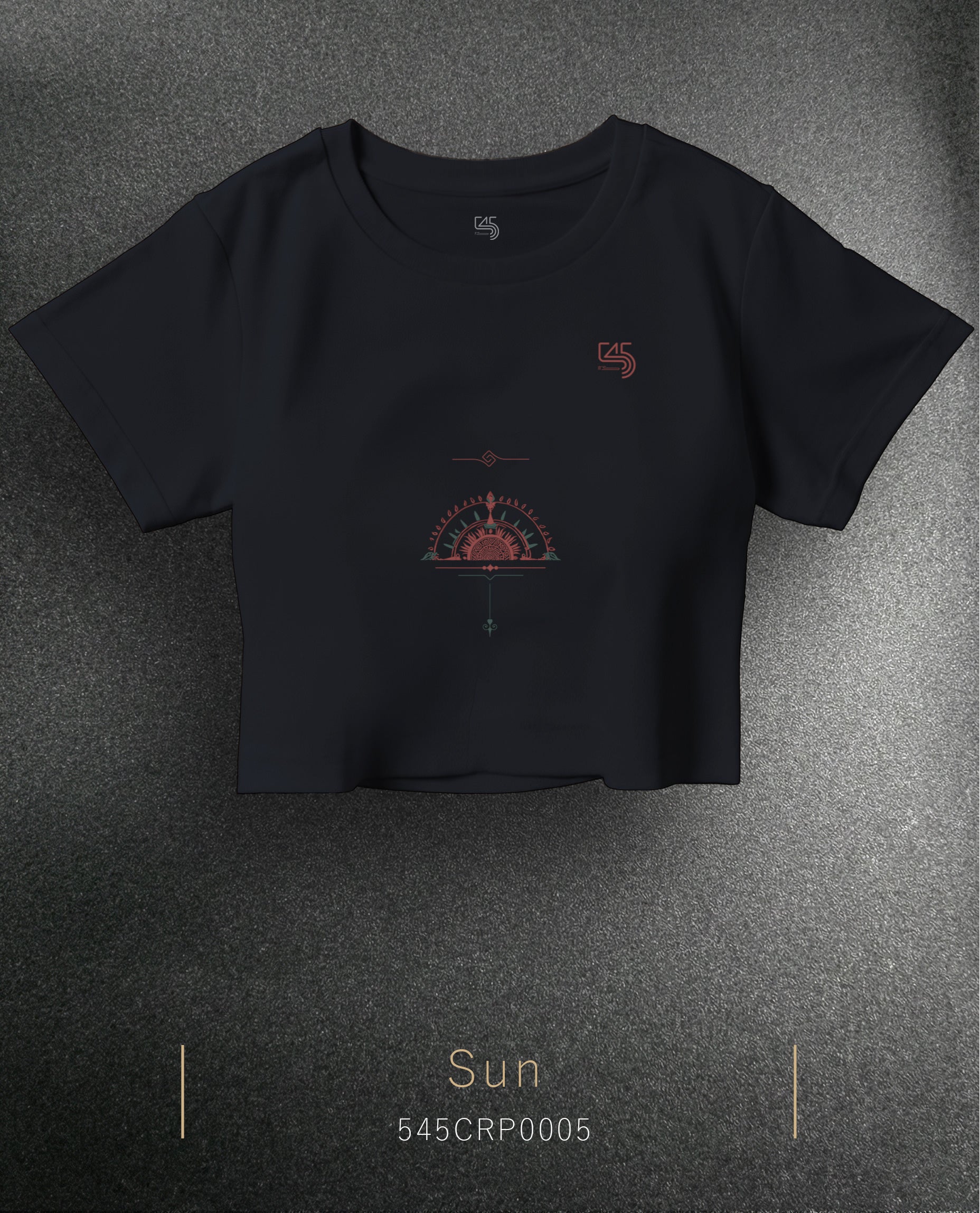 Sun Crop Size T-Shirt (Tişört) 5 Renk