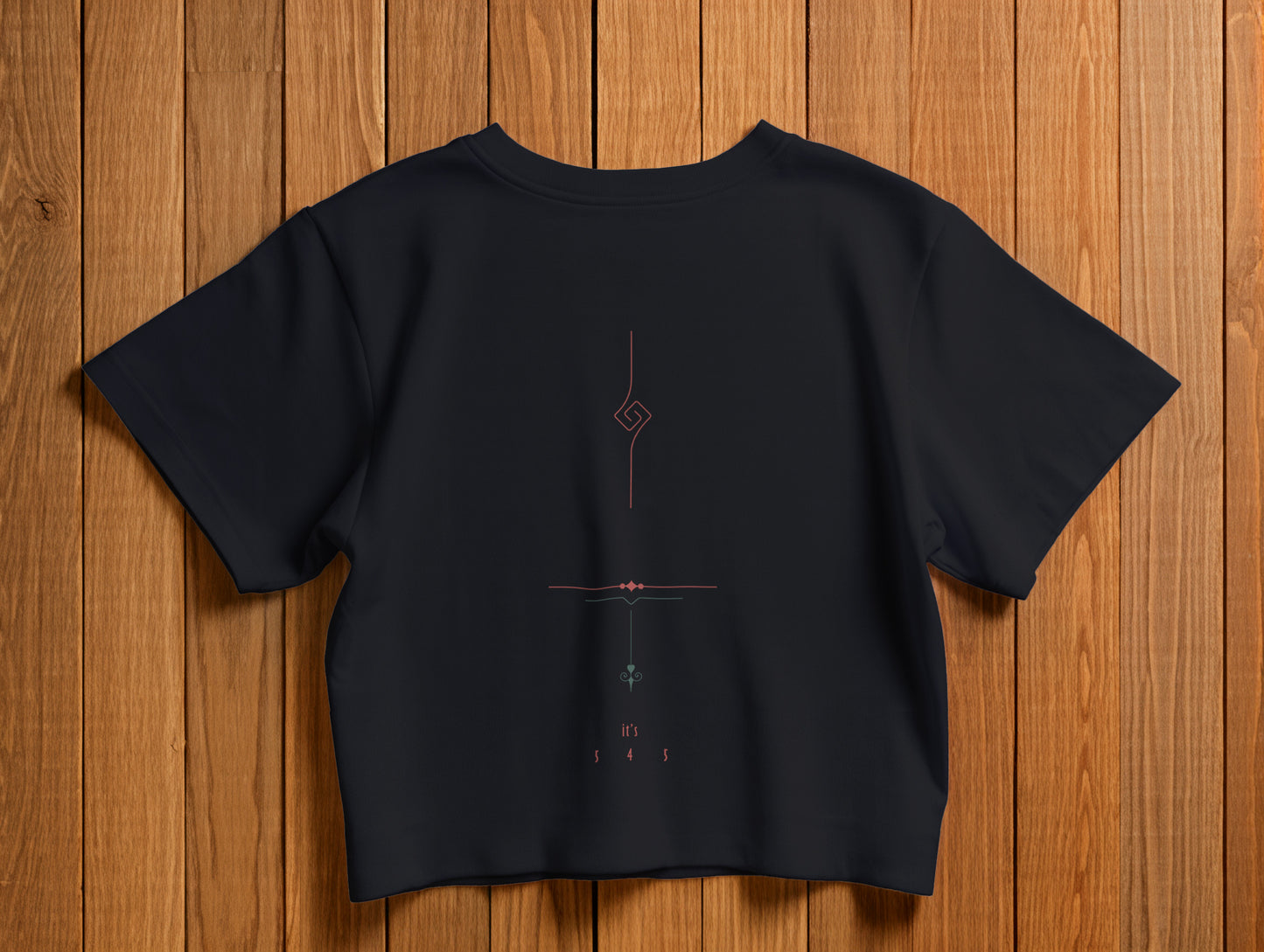 Line it's 545 Crop Size T-Shirt (Tişört) (Renk: 5 Farklı Renk) (545CRP0006)