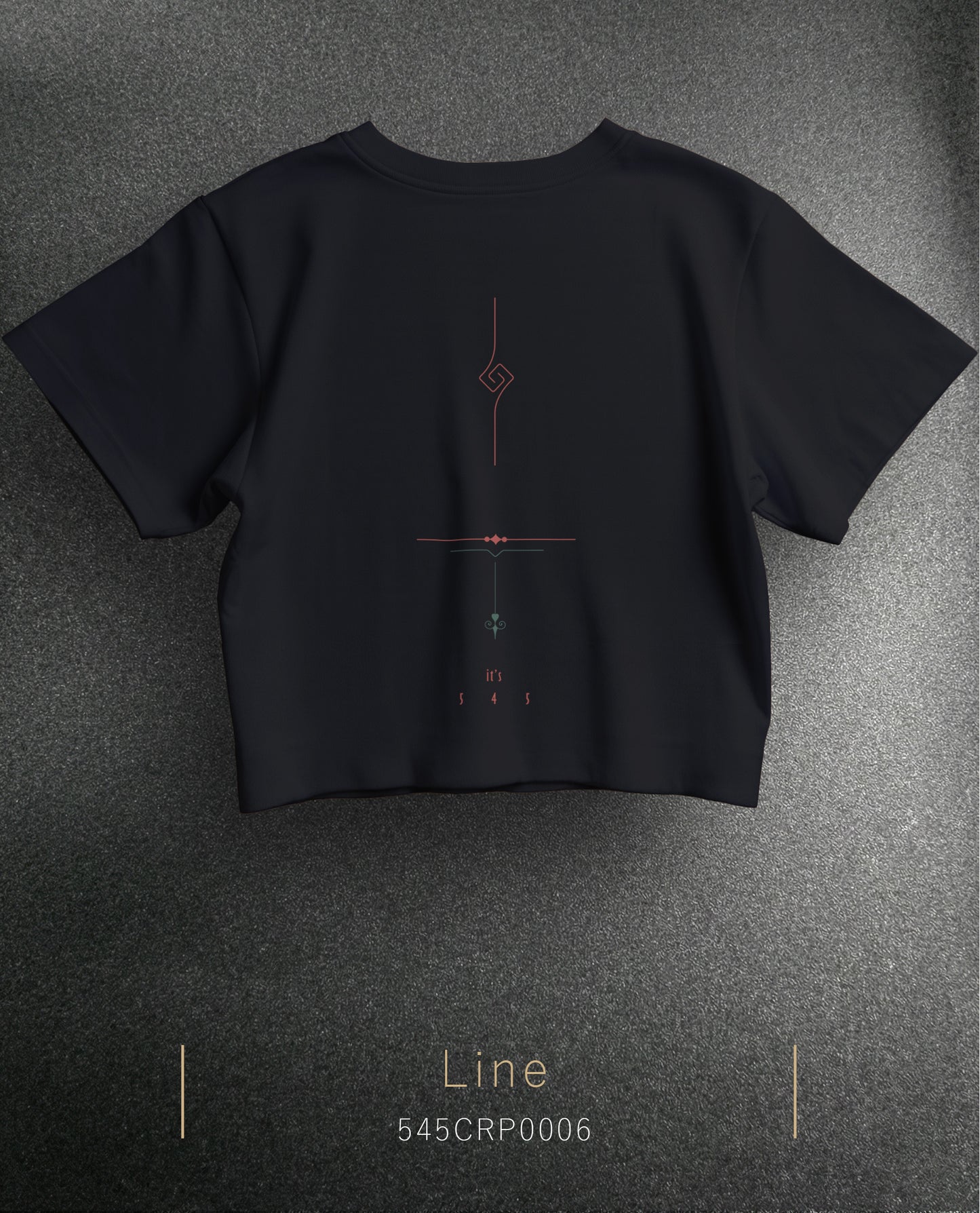 Line Crop Size T-Shirt (Tişört) 5 Renk
