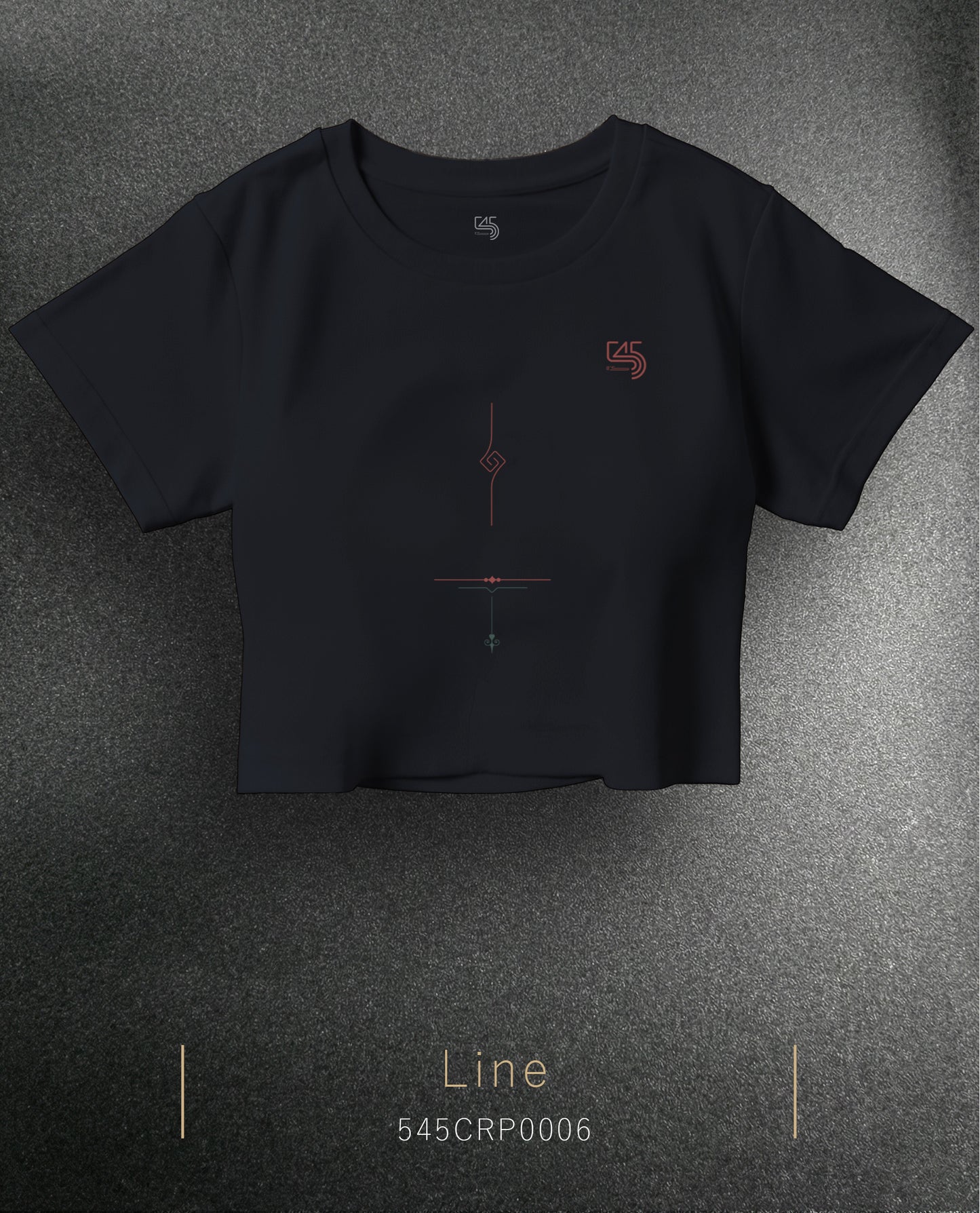 Line Crop Size T-Shirt (Tişört) 5 Renk