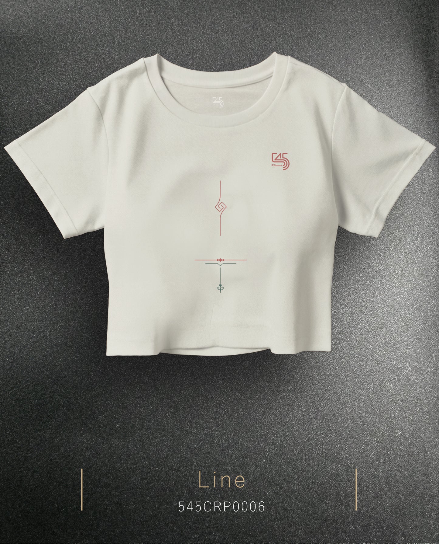 Line Crop Size T-Shirt (Tişört) 5 Renk