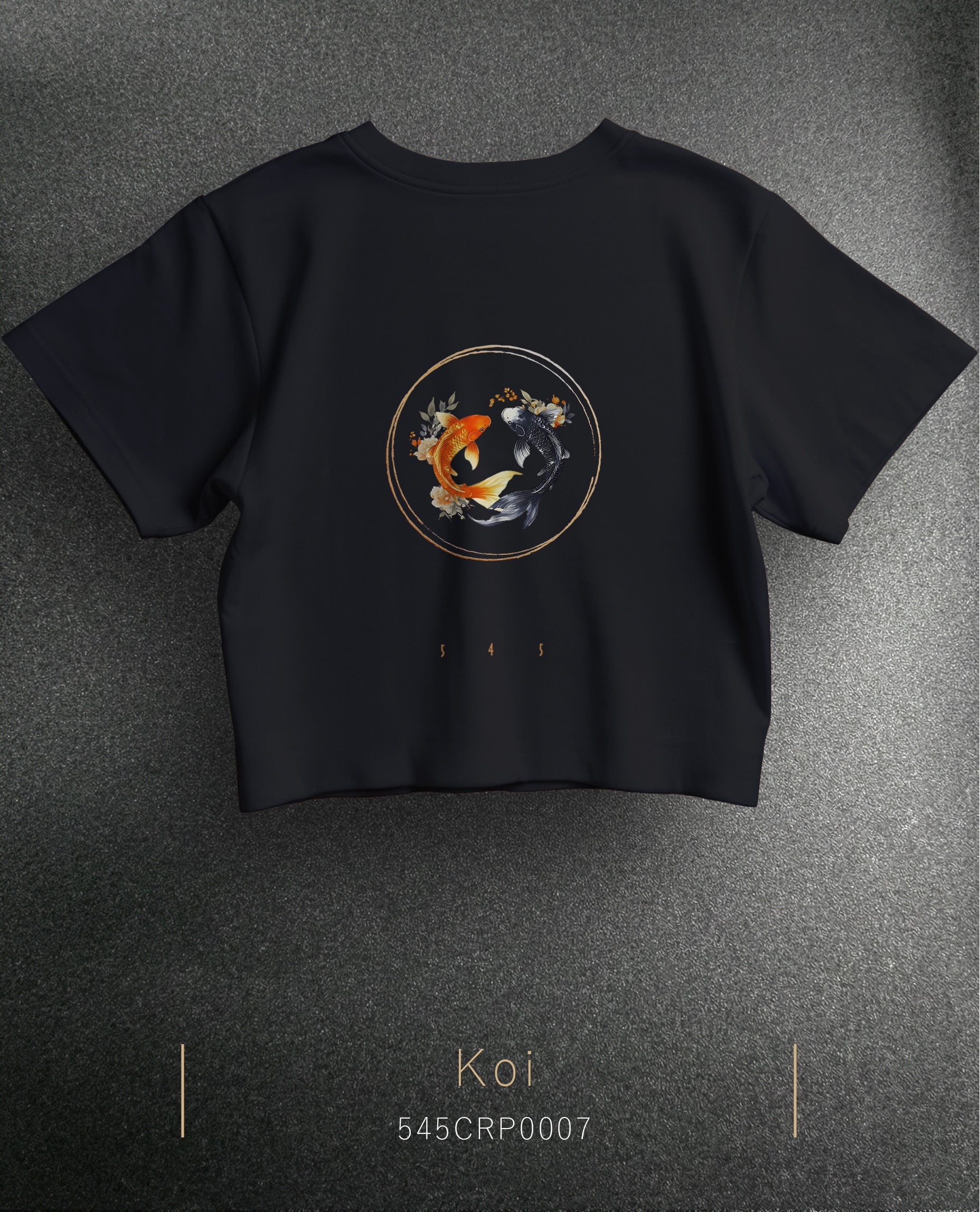 Koi Crop Size T-Shirt (Tişört) 5 Renk