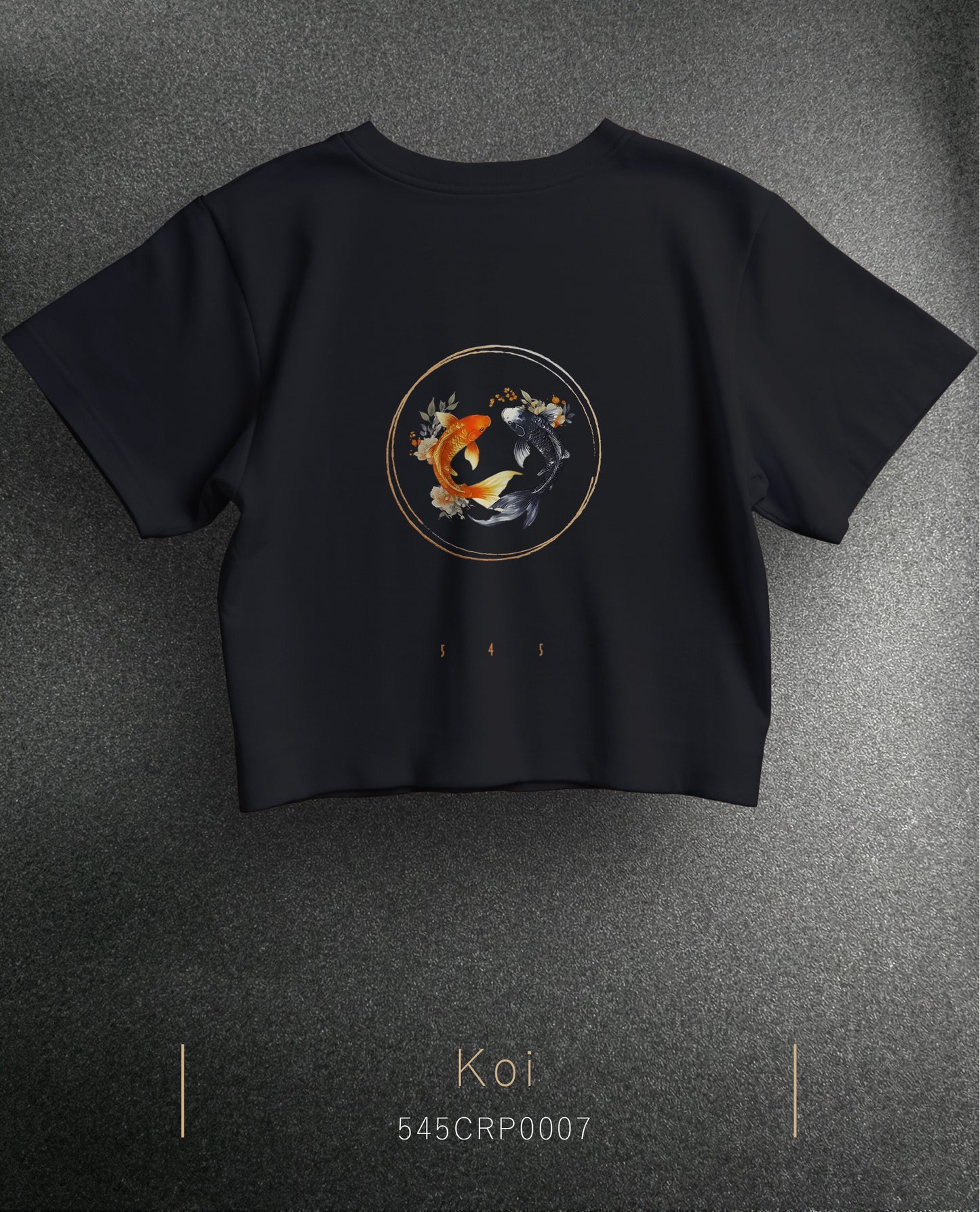 Koi Crop Size T-Shirt (Tişört) 5 Renk