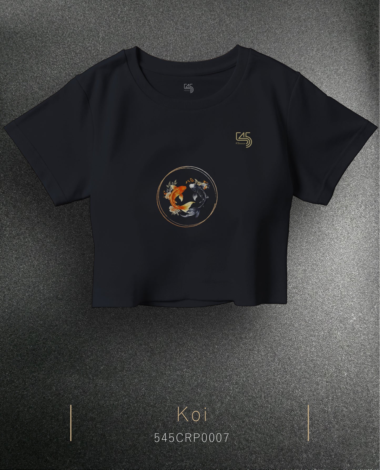 Koi Crop Size T-Shirt (Tişört) 5 Renk