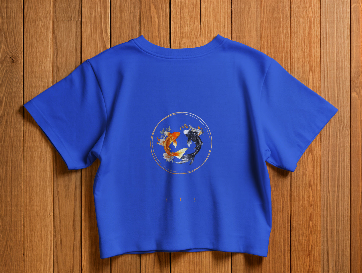 Koi it's 545 Crop Size T-Shirt (Tişört) (Renk: 5 Farklı Renk) (545CRP0007)