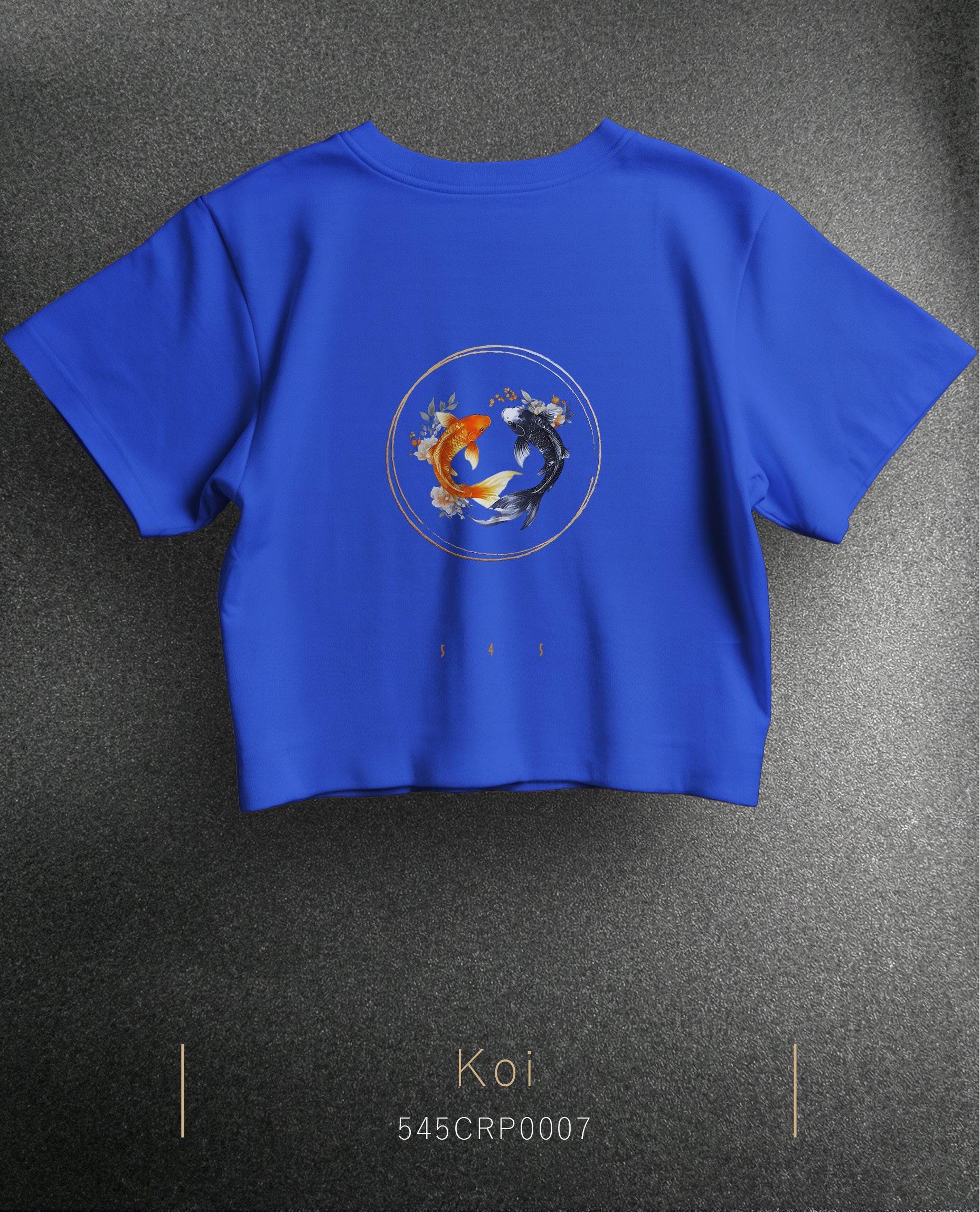 Koi Crop Size T-Shirt (Tişört) 5 Renk