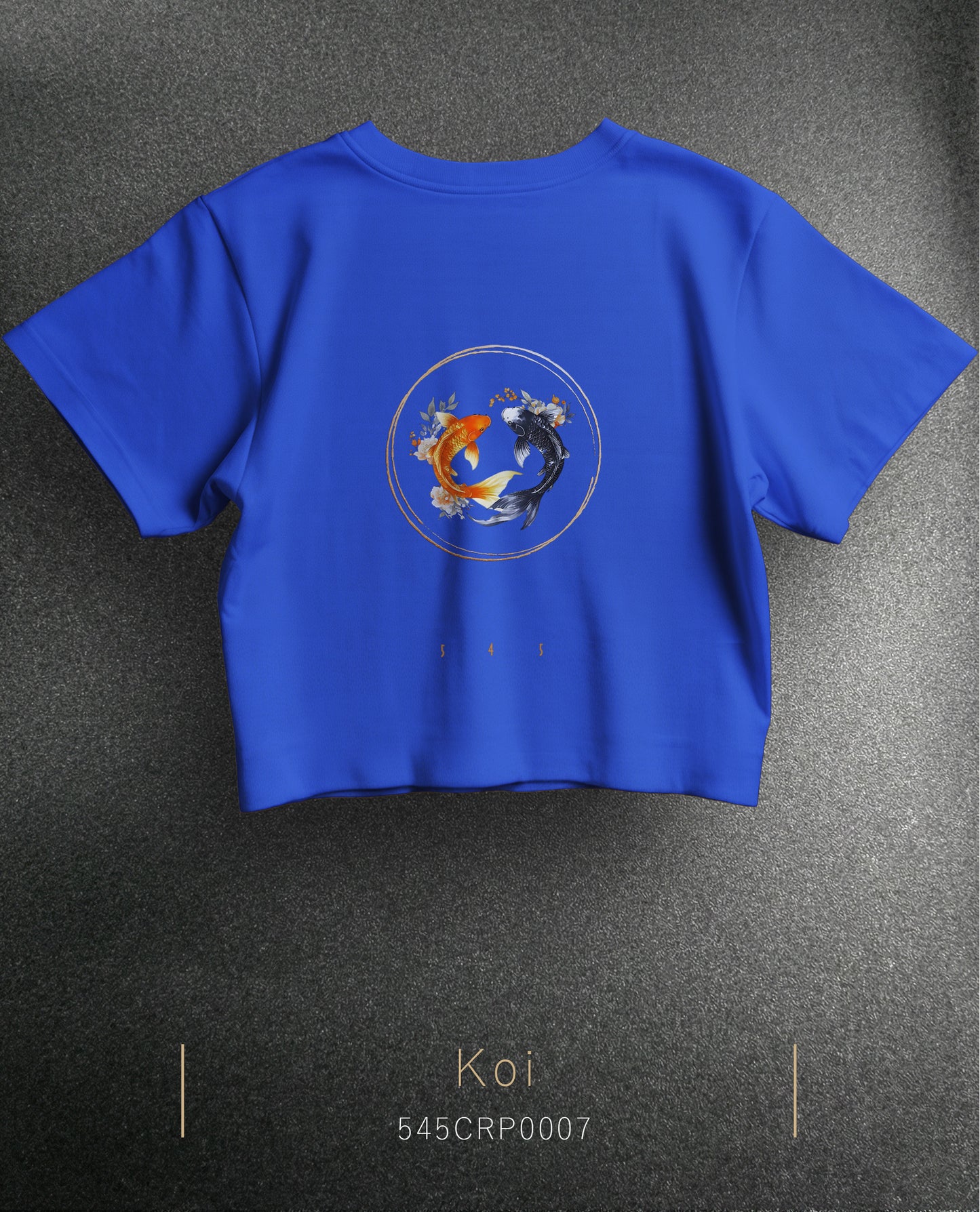 Koi Crop Size T-Shirt (Tişört) 5 Renk