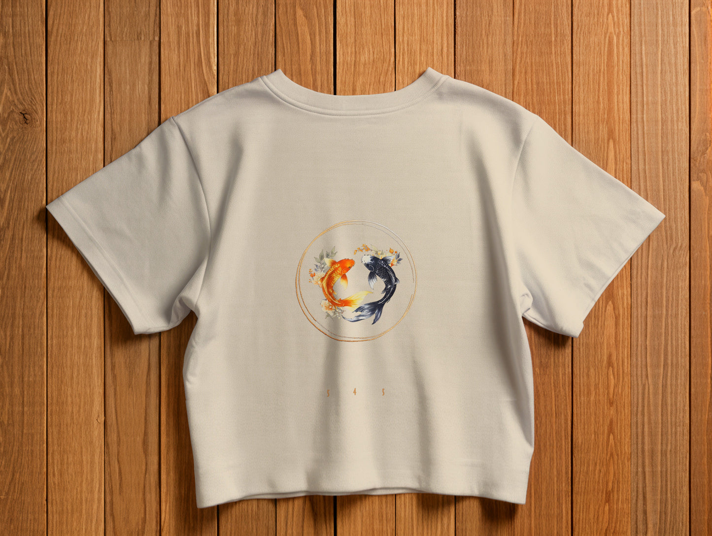 Koi it's 545 Crop Size T-Shirt (Tişört) (Renk: 5 Farklı Renk) (545CRP0007)