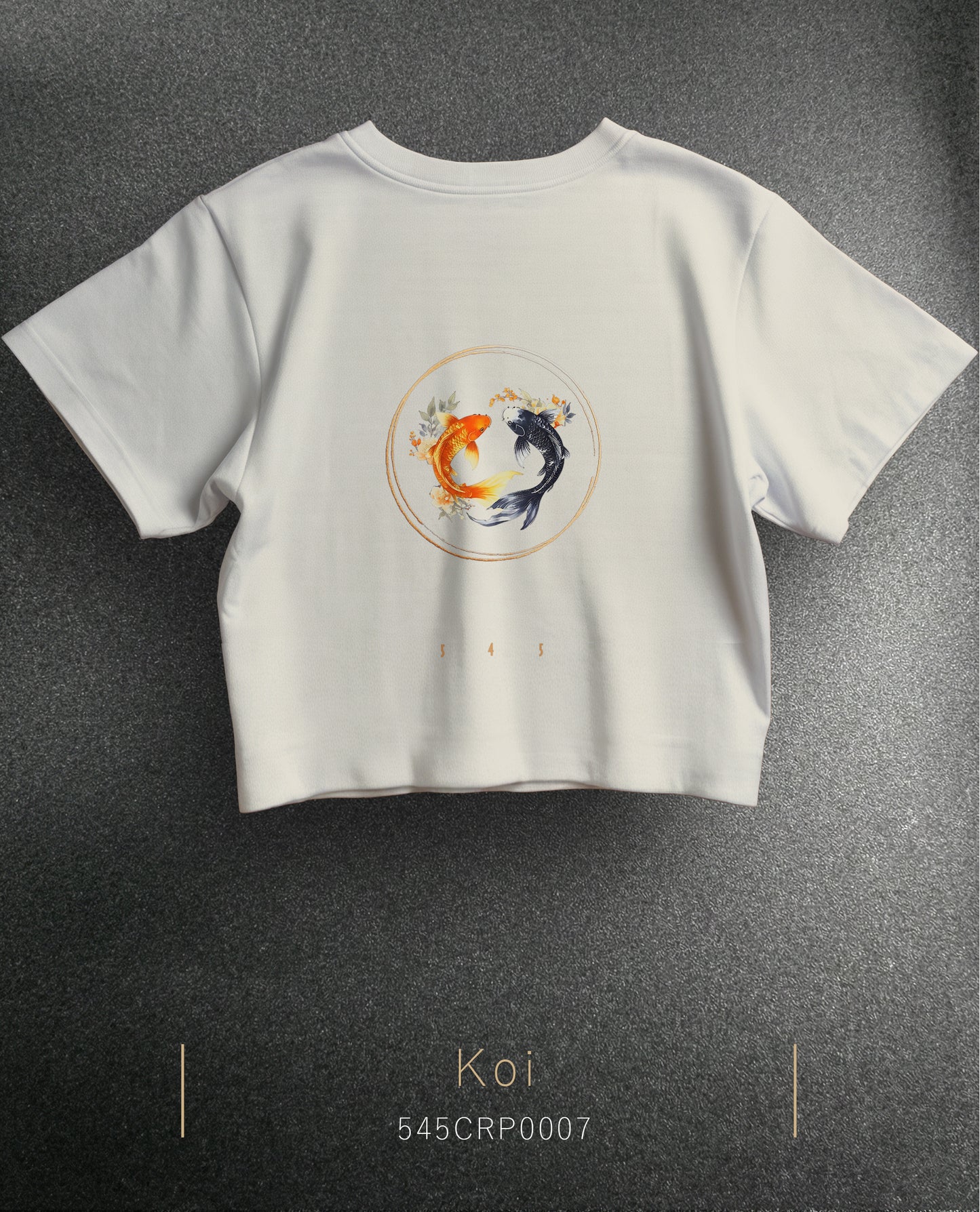Koi Crop Size T-Shirt (Tişört) 5 Renk