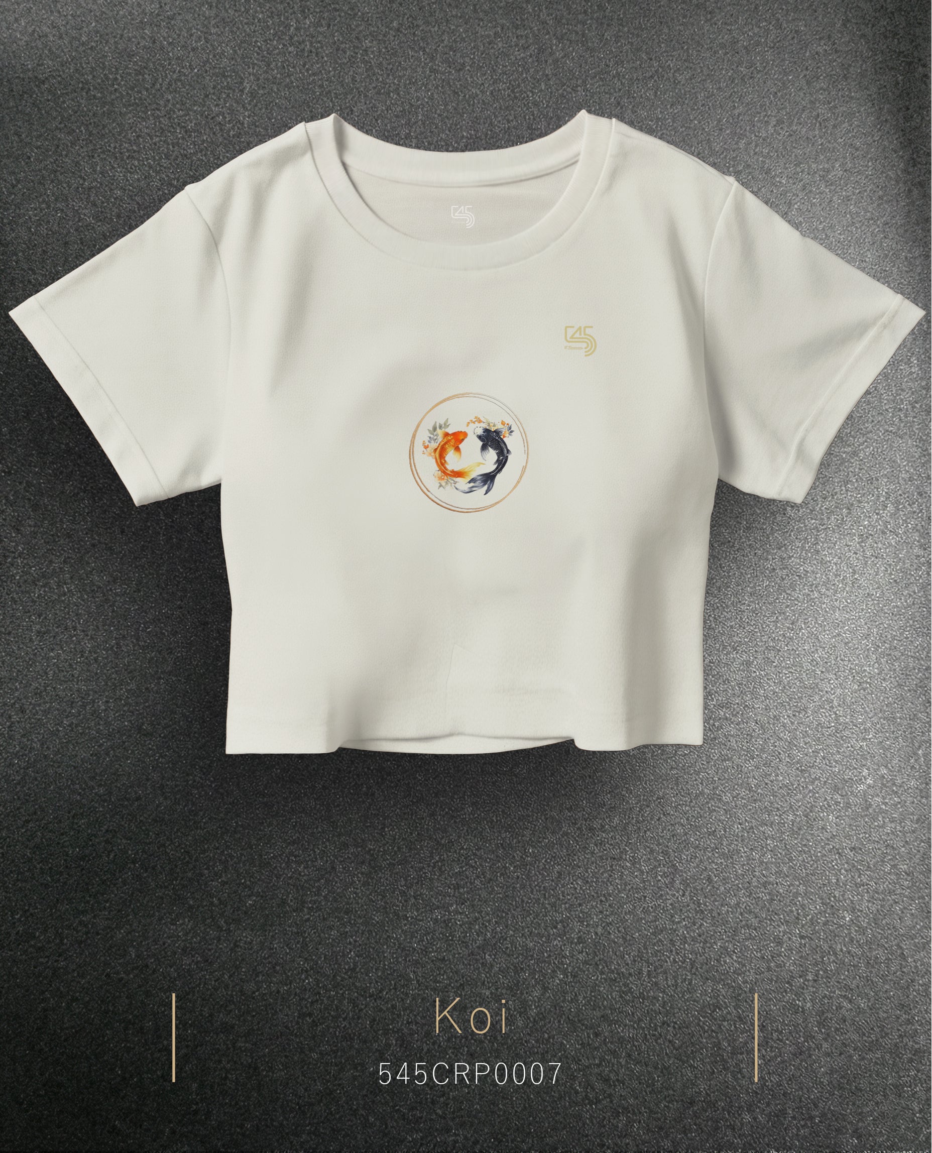 Koi Crop Size T-Shirt (Tişört) 5 Renk