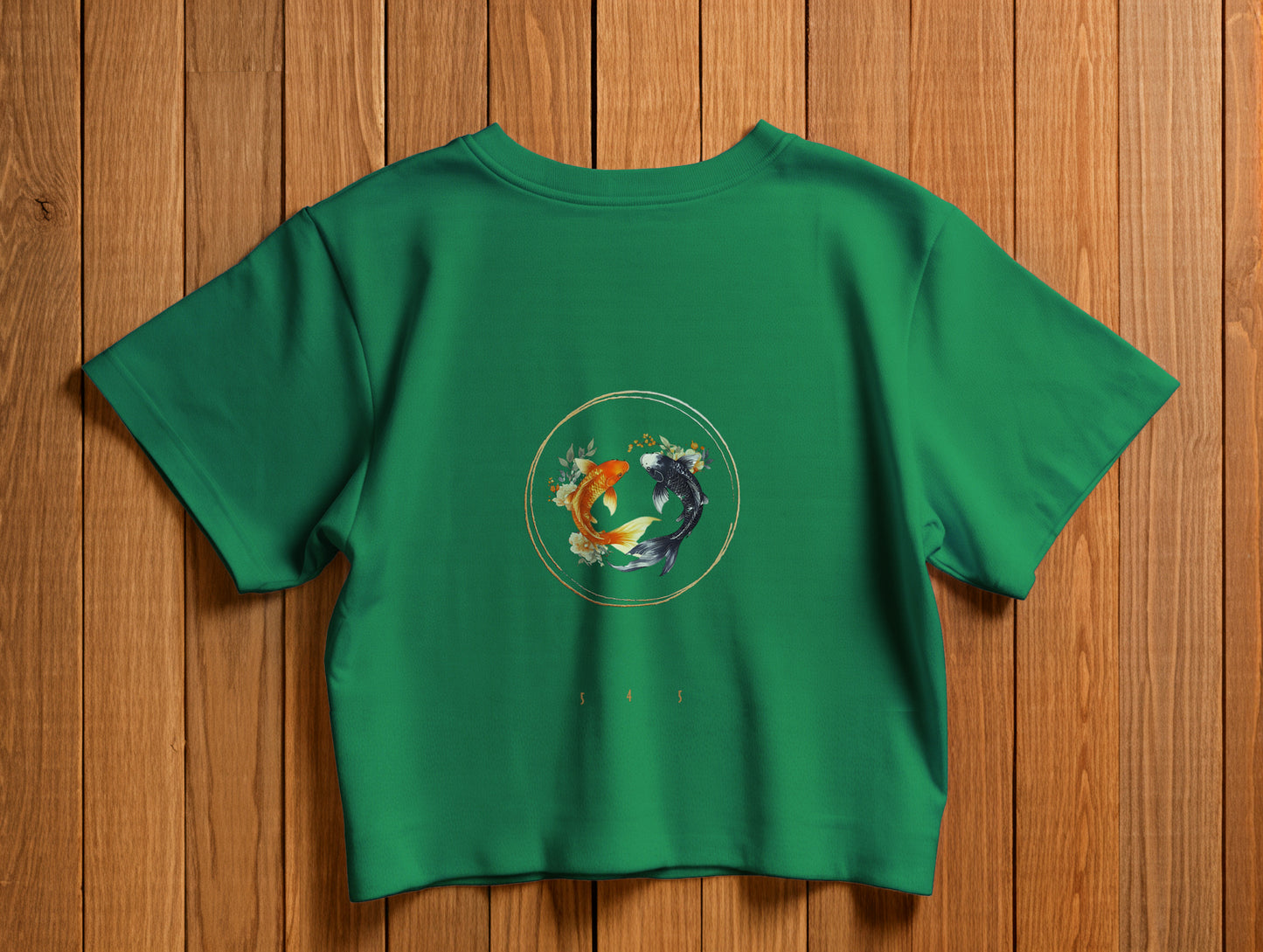 Koi it's 545 Crop Size T-Shirt (Tişört) (Renk: 5 Farklı Renk) (545CRP0007)