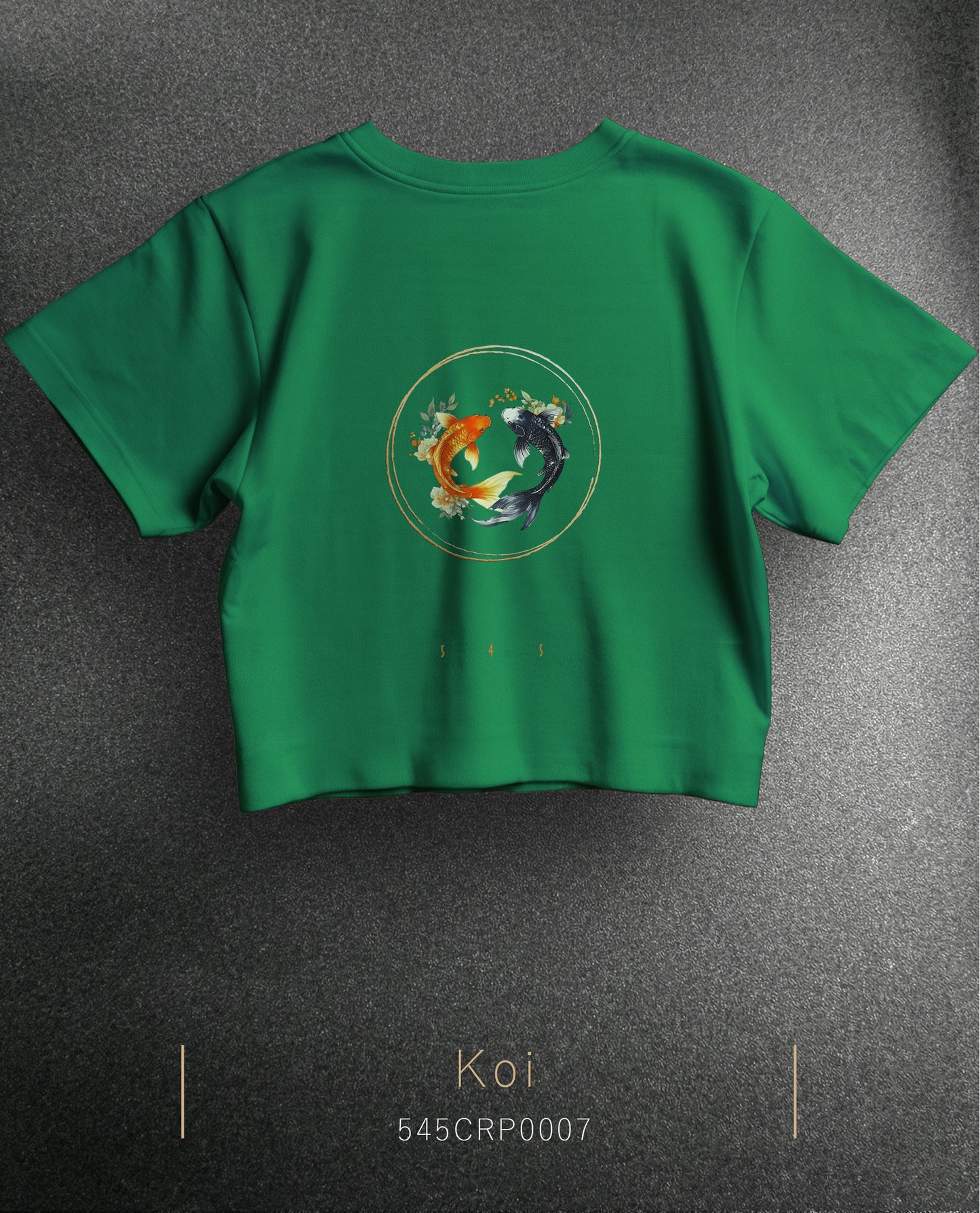 Koi Crop Size T-Shirt (Tişört) 5 Renk
