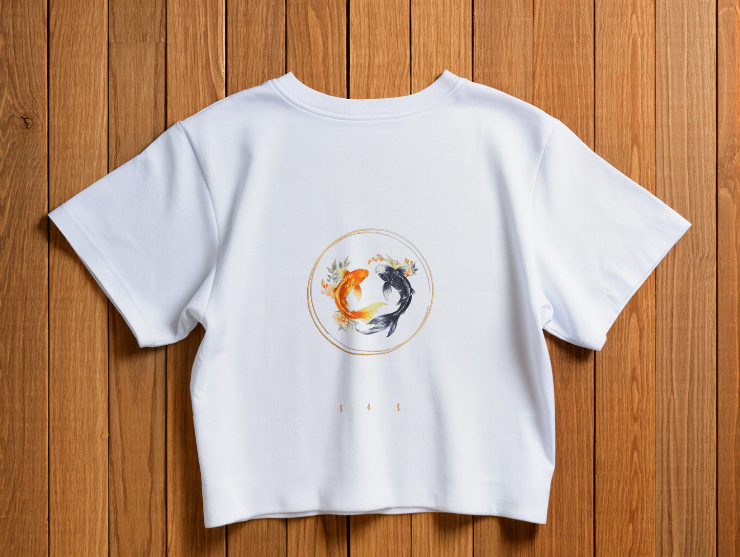 Koi it's 545 Crop Size T-Shirt (Tişört) (Renk: 5 Farklı Renk) (545CRP0007)