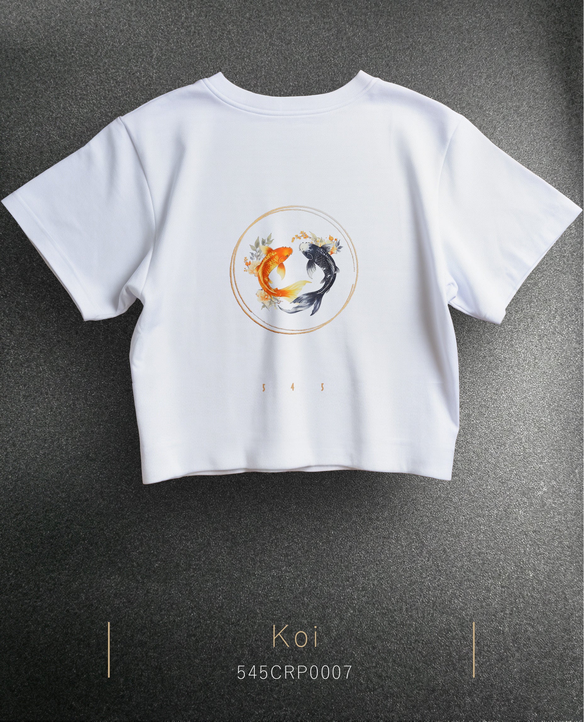 Koi Crop Size T-Shirt (Tişört) 5 Renk