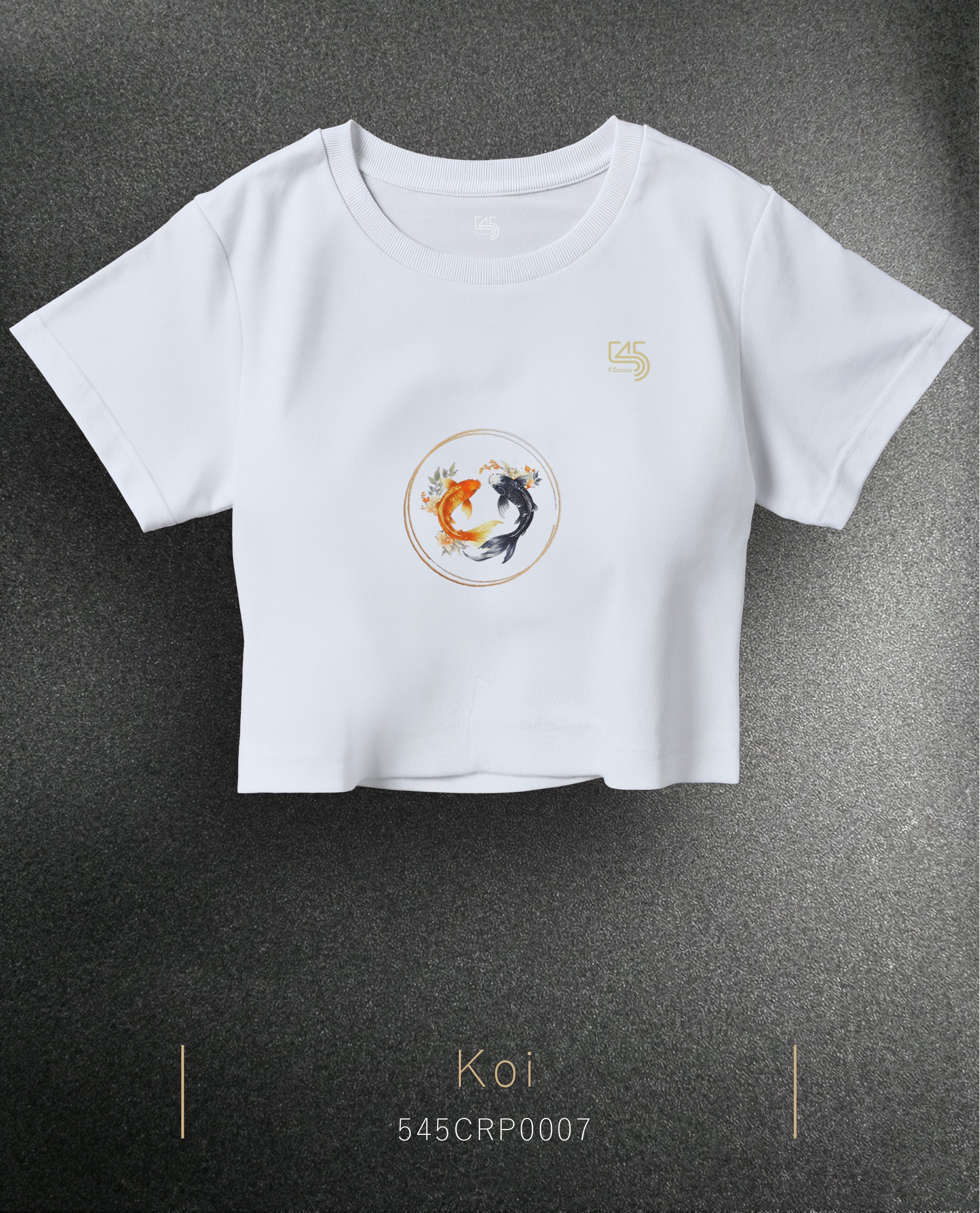 Koi Crop Size T-Shirt (Tişört) 5 Renk