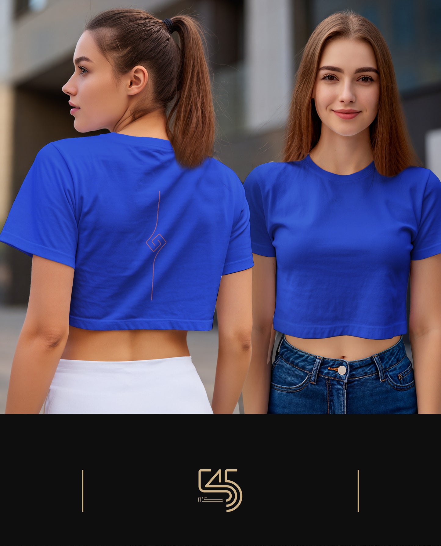 Twin Soul Crop Size T-Shirt (Tişört) 5 Renk