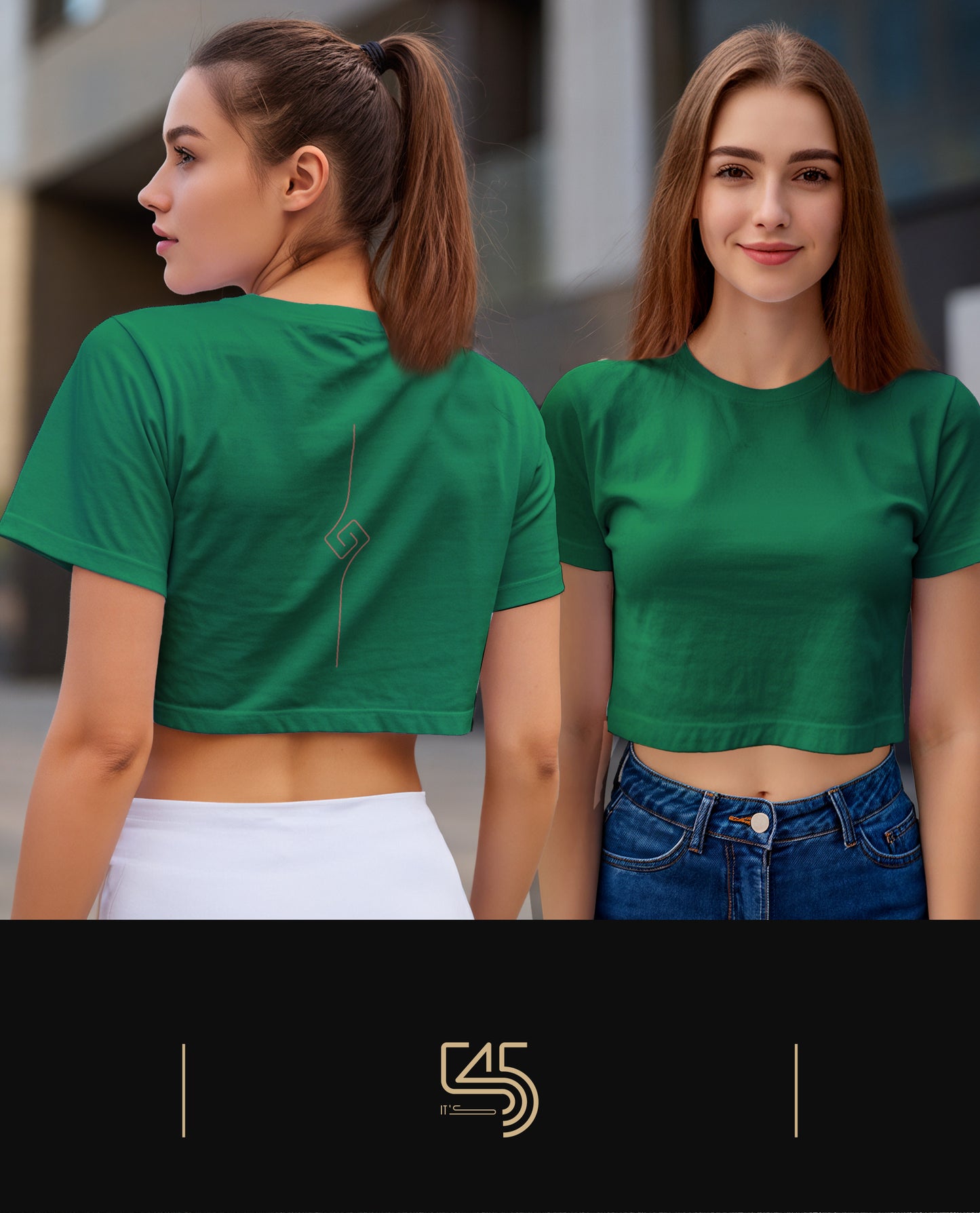 Twin Soul Crop Size T-Shirt (Tişört) 5 Renk