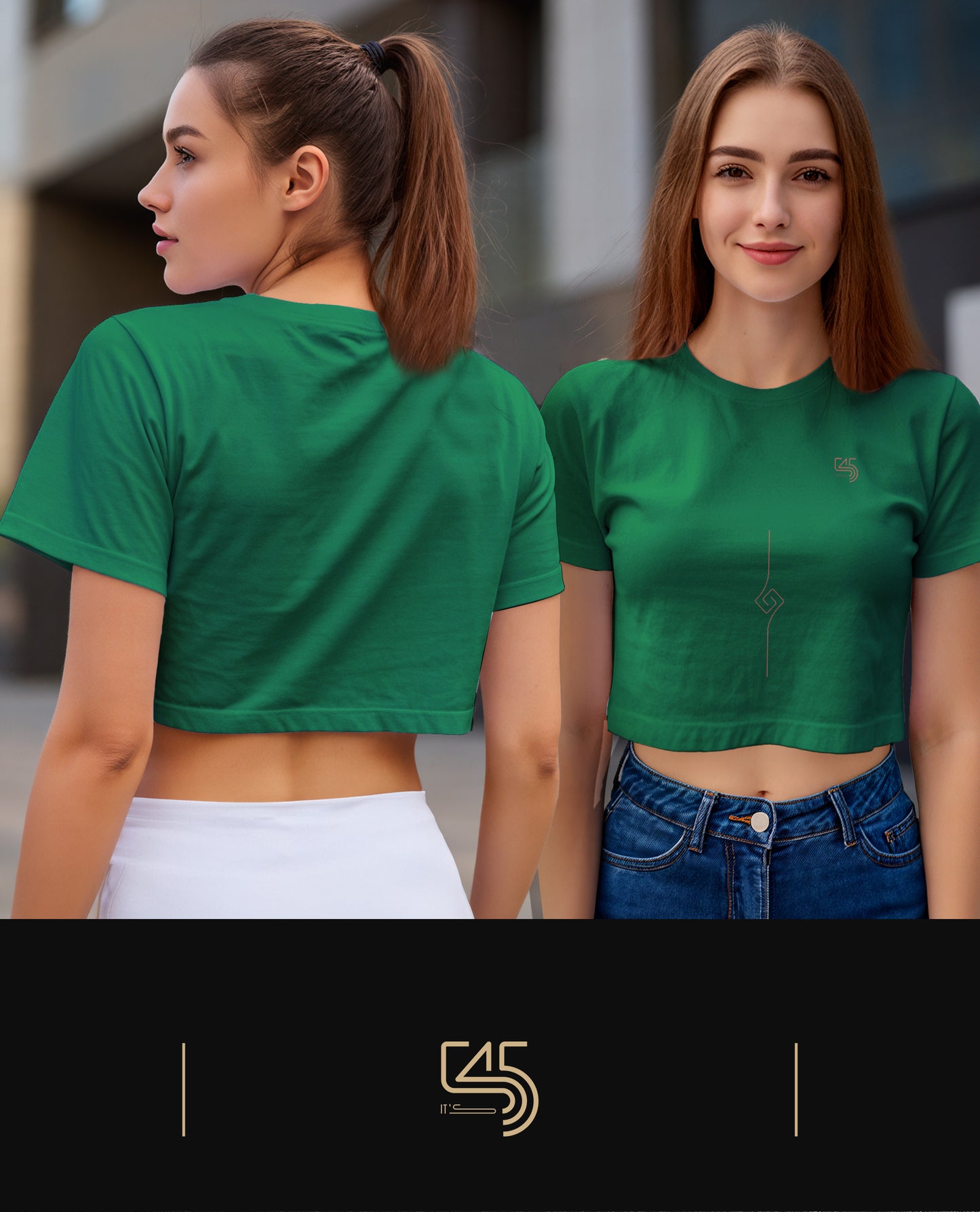 Twin Soul Crop Size T-Shirt (Tişört) 5 Renk