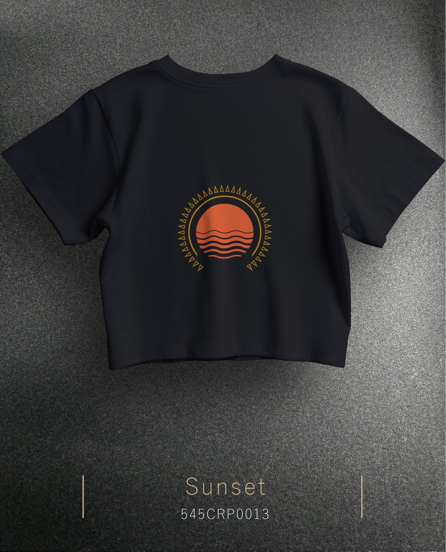 Sunset Crop Size T-Shirt (Tişört) 5 Renk