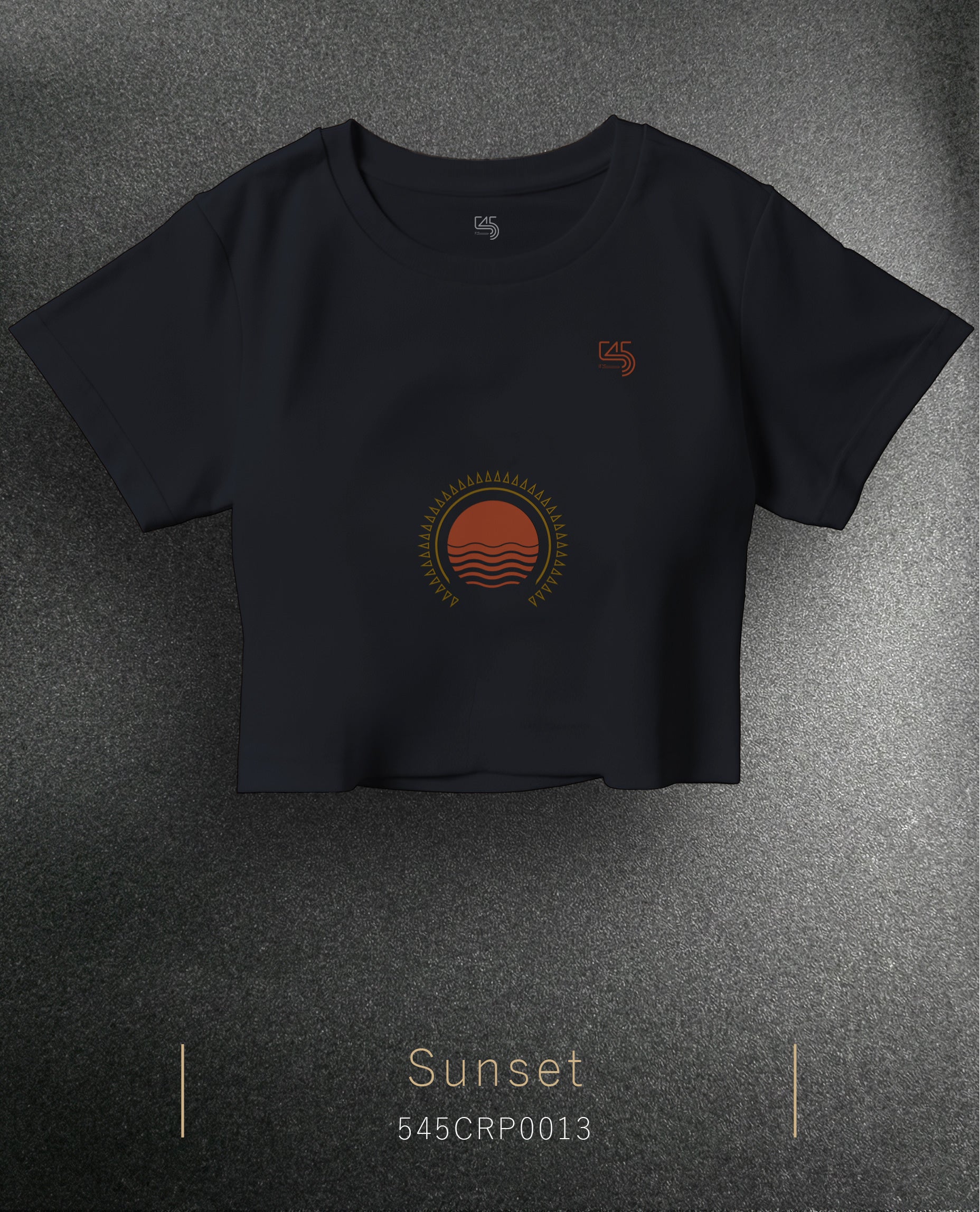 Sunset Crop Size T-Shirt (Tişört) 5 Renk