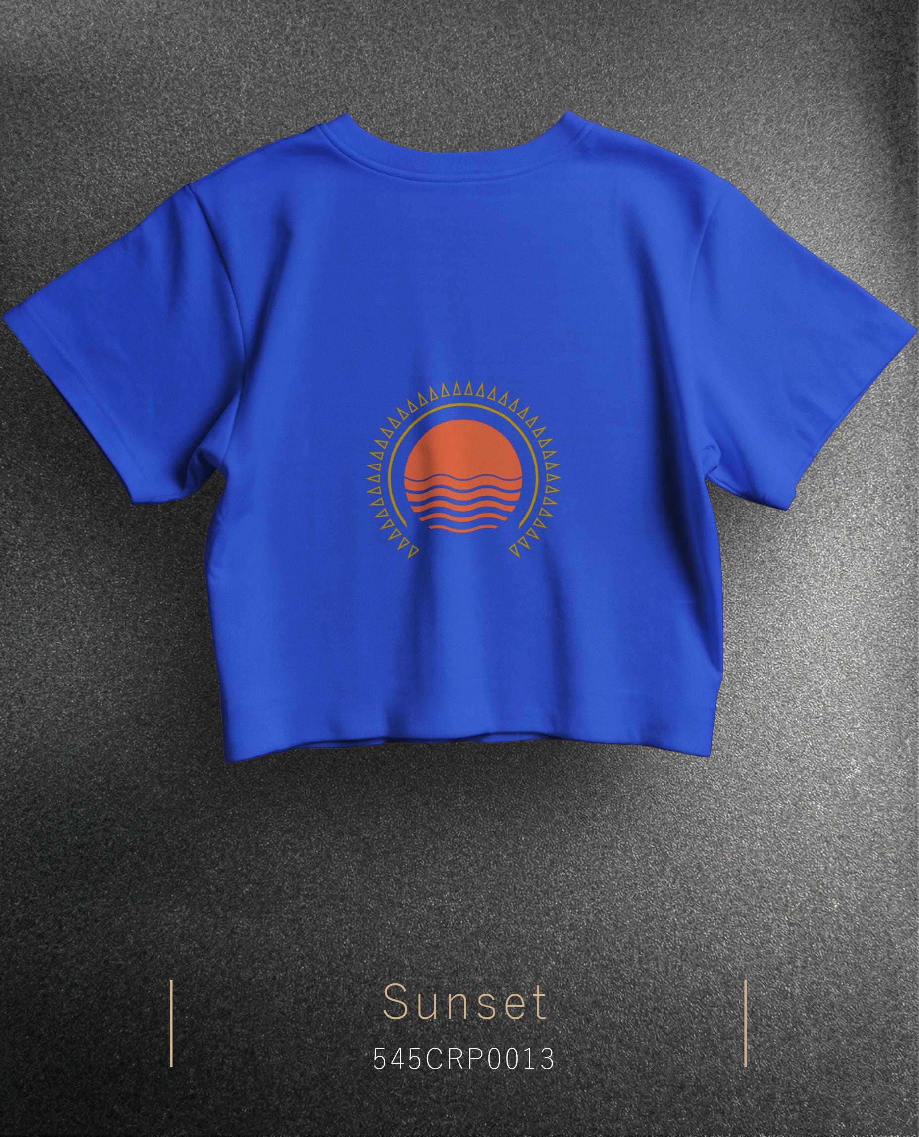 Sunset Crop Size T-Shirt (Tişört) 5 Renk