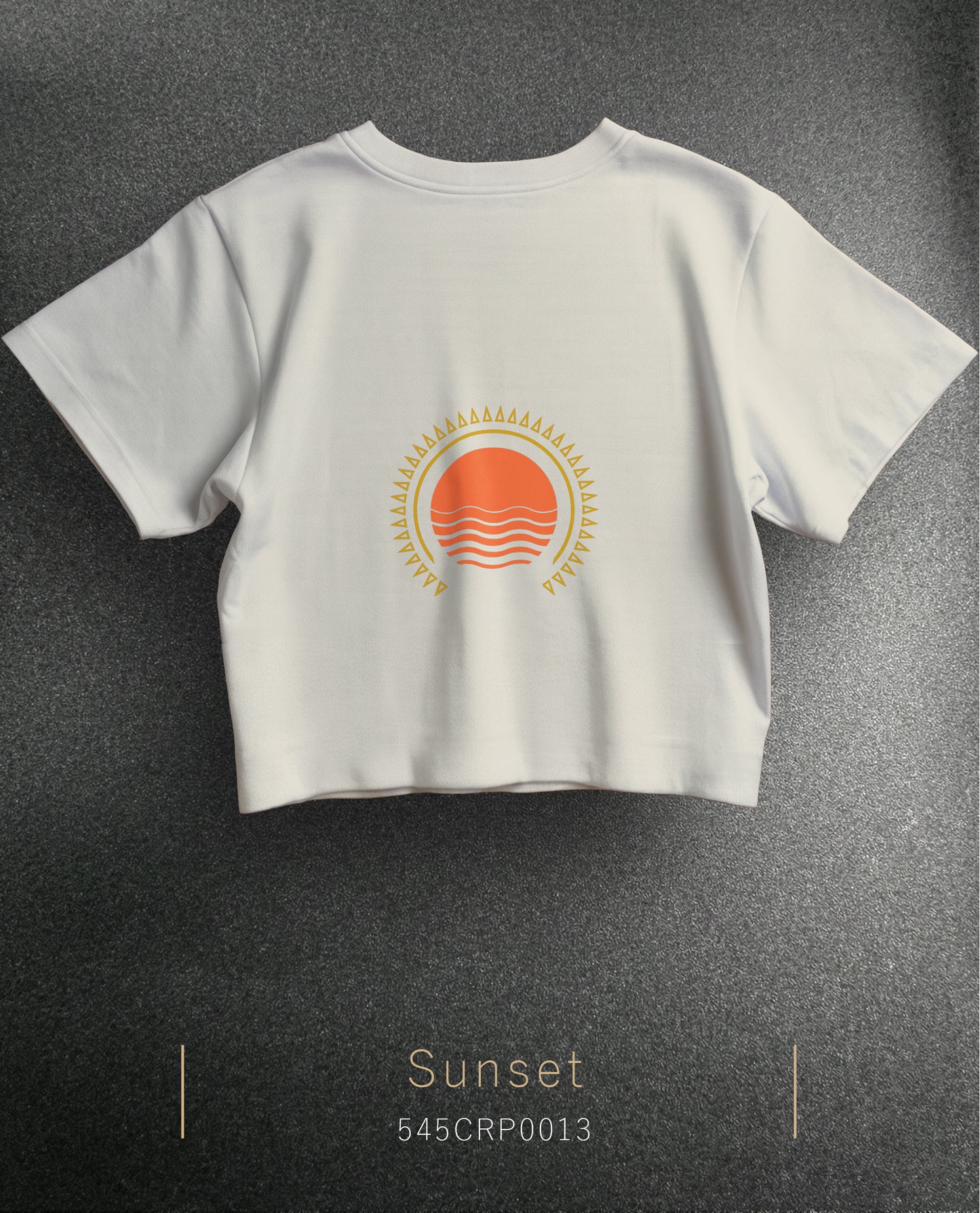 Sunset Crop Size T-Shirt (Tişört) 5 Renk