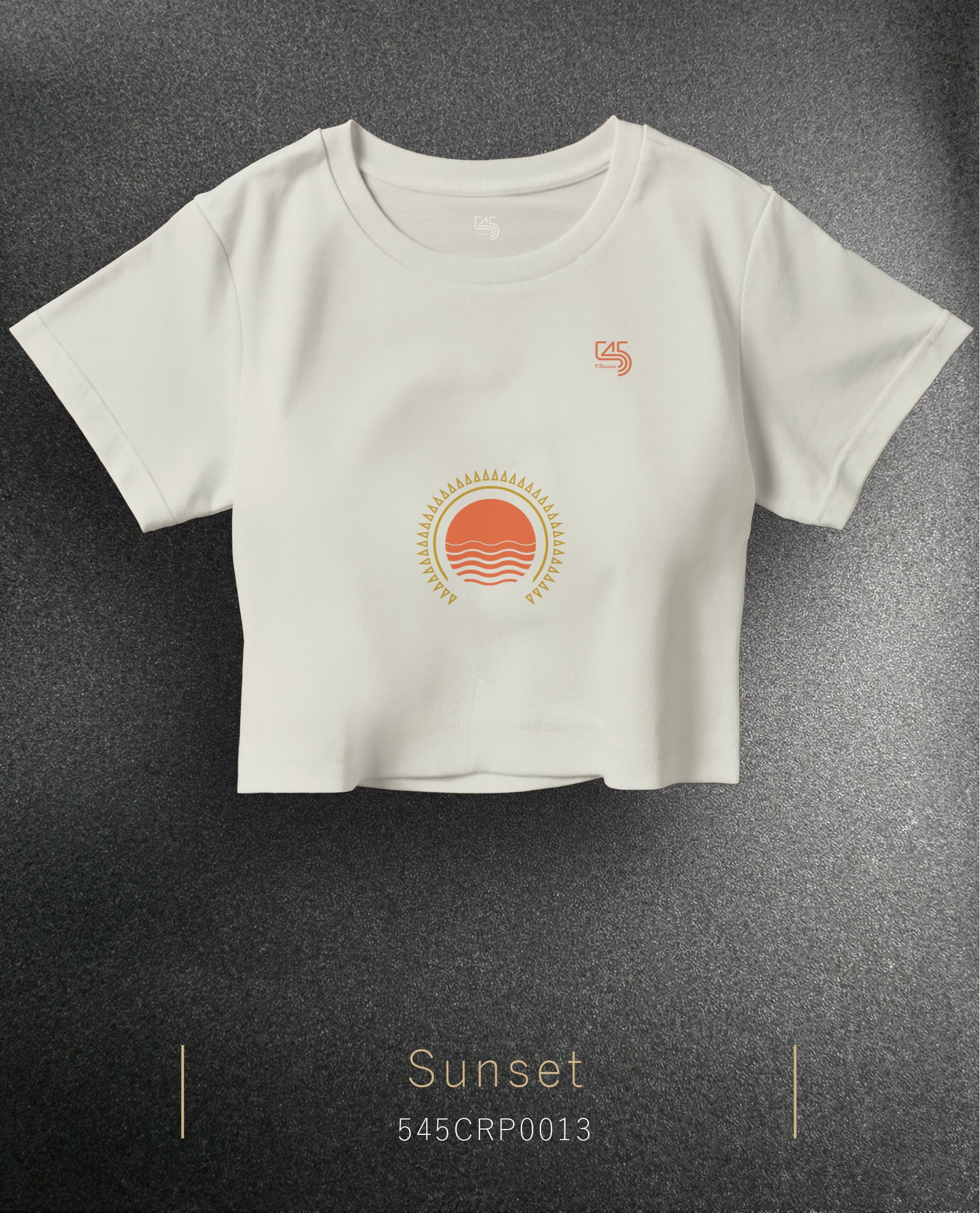 Sunset Crop Size T-Shirt (Tişört) 5 Renk