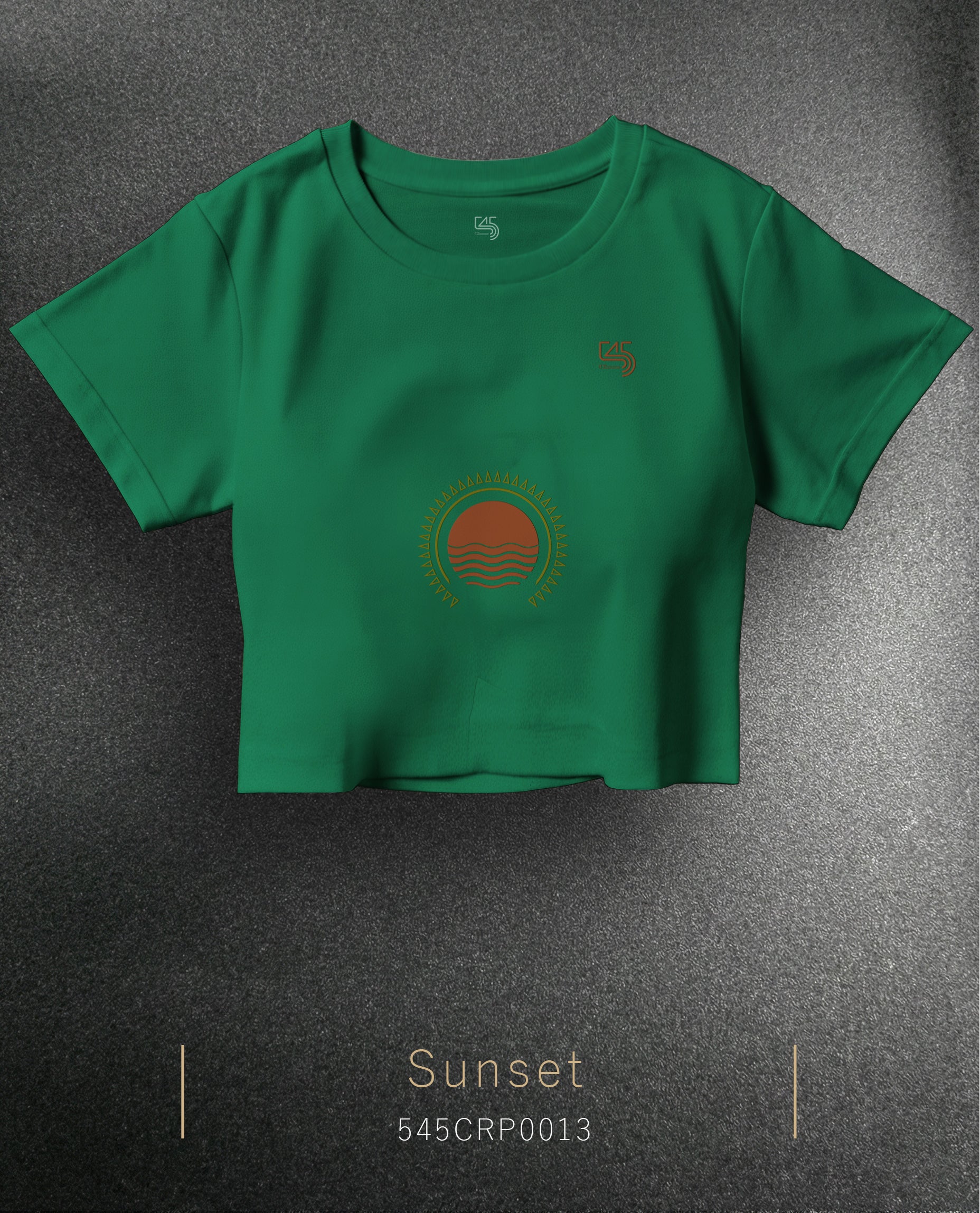 Sunset Crop Size T-Shirt (Tişört) 5 Renk