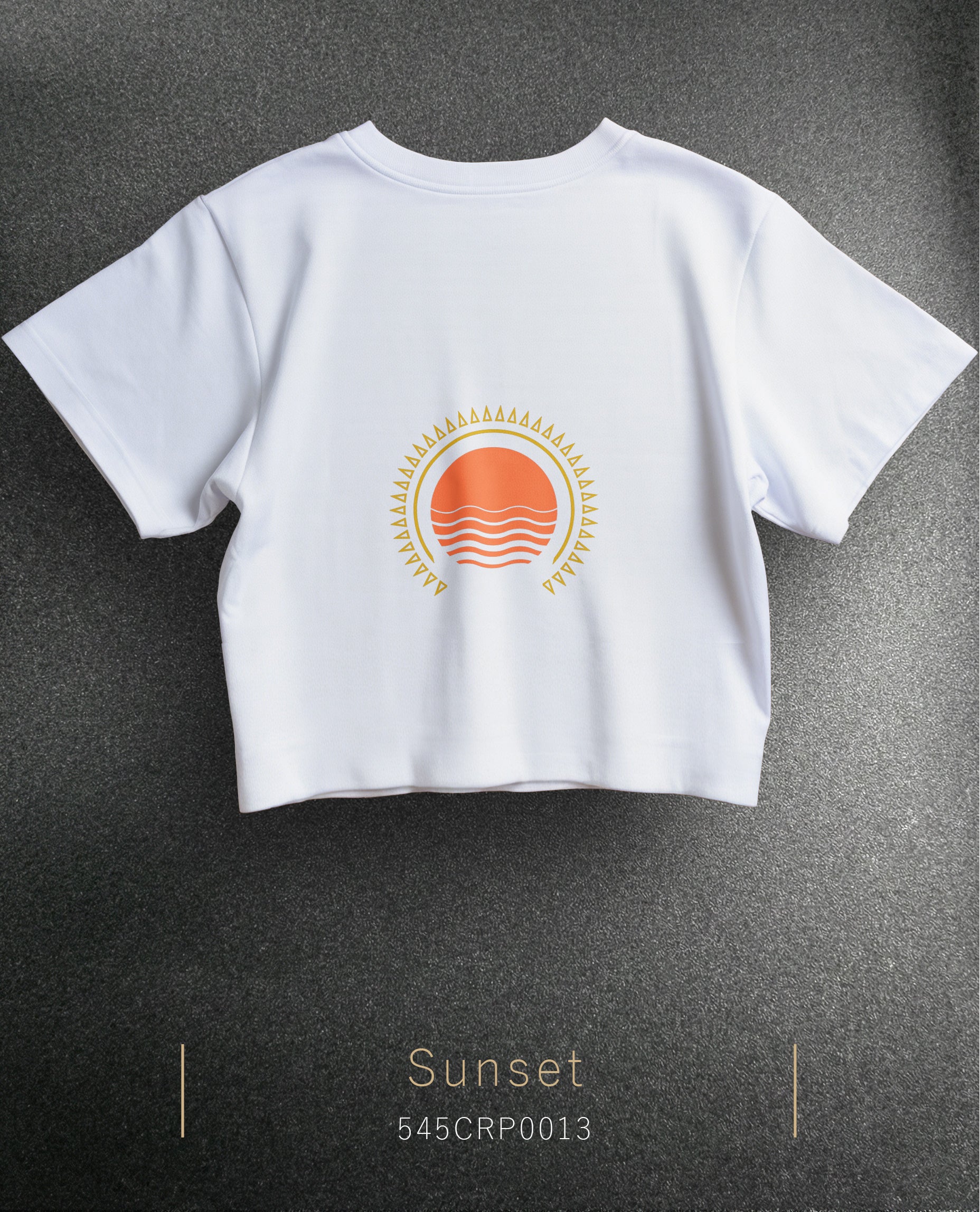 Sunset Crop Size T-Shirt (Tişört) 5 Renk