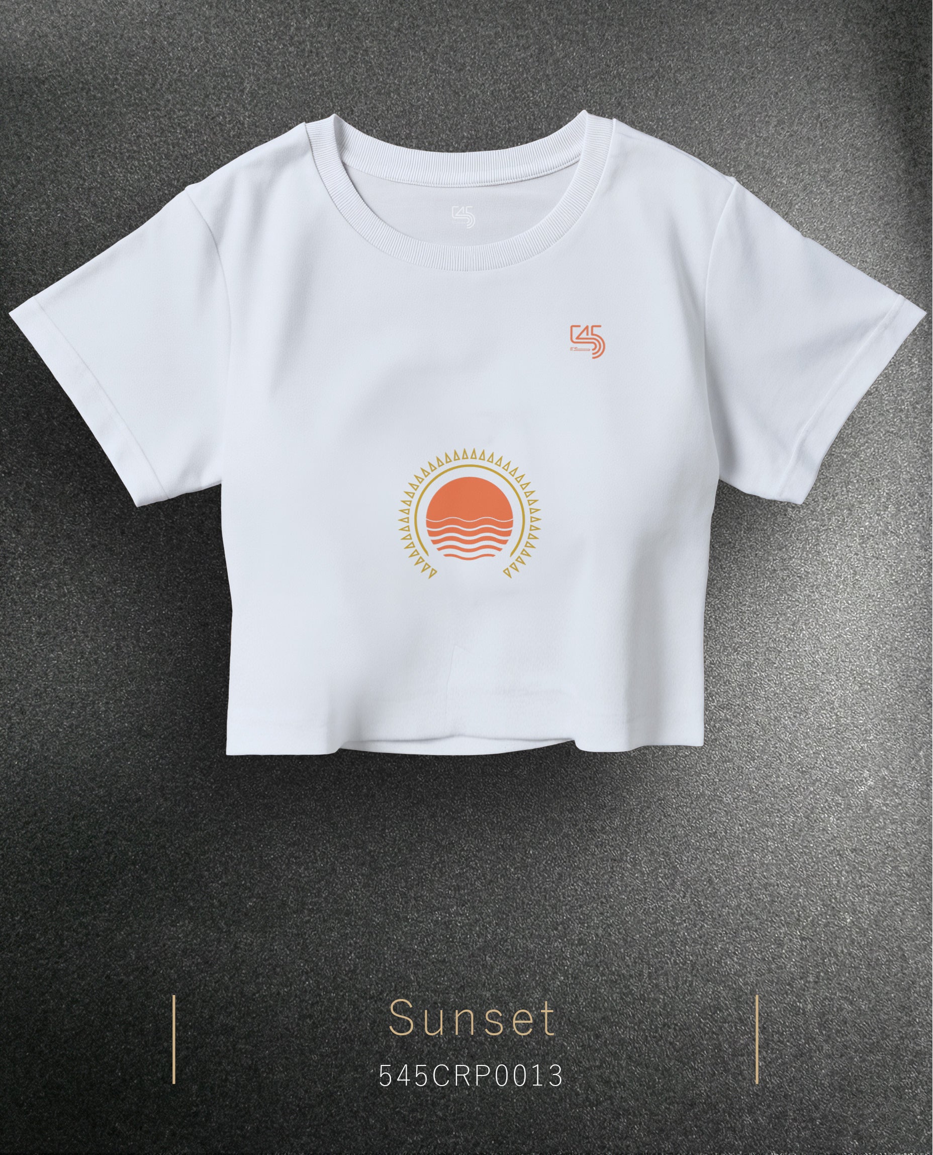 Sunset Crop Size T-Shirt (Tişört) 5 Renk