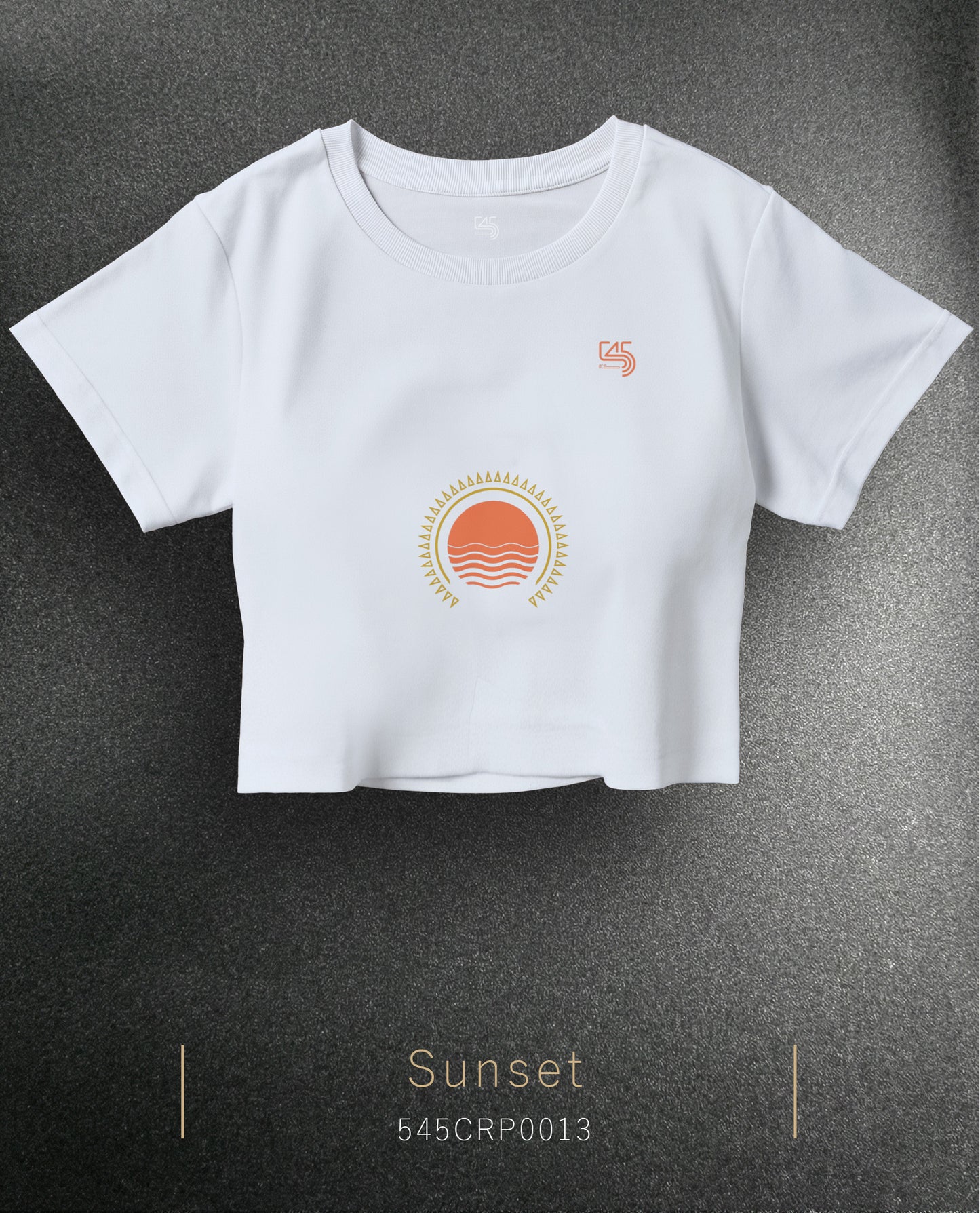 Sunset Crop Size T-Shirt (Tişört) 5 Renk