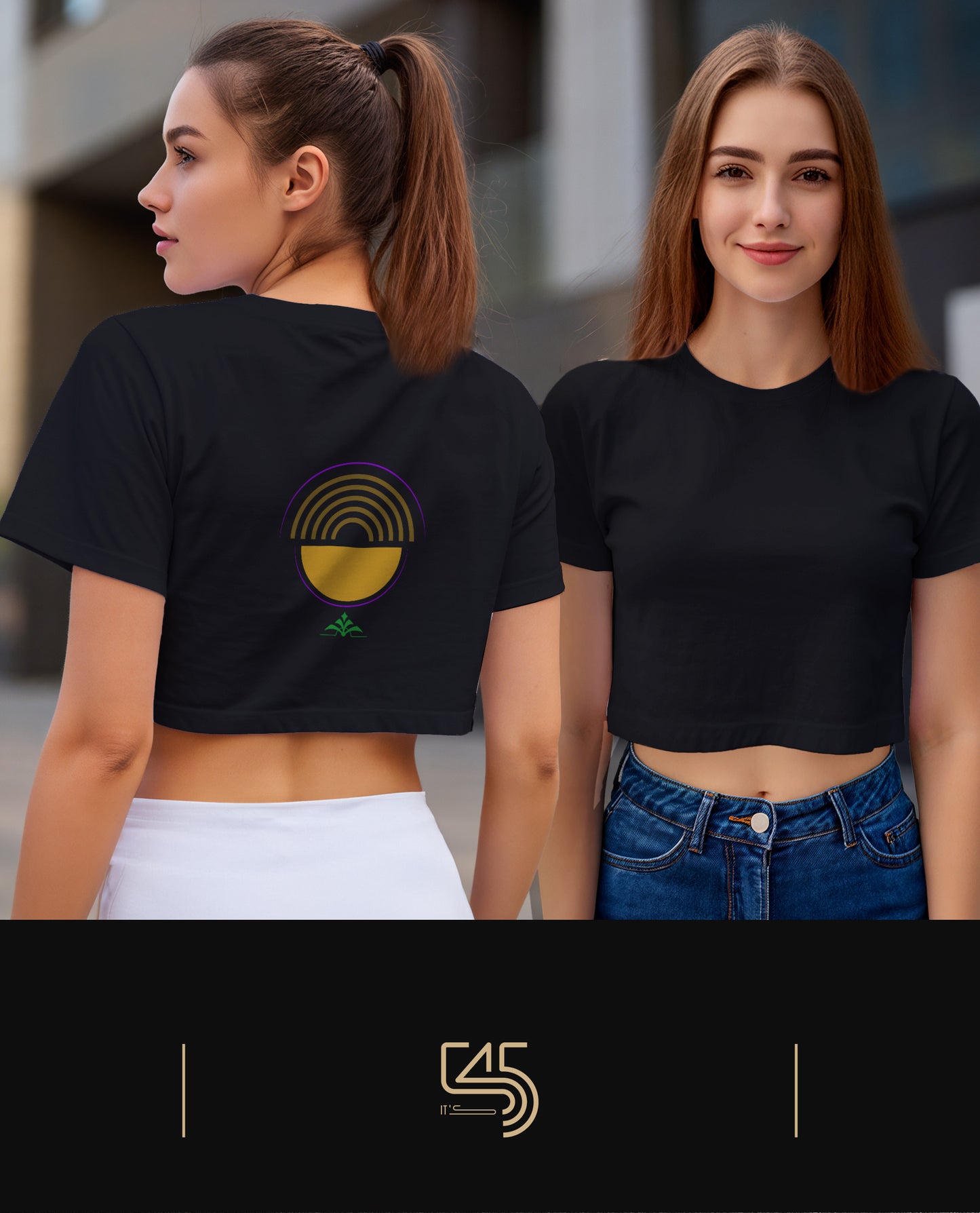 Sunrise Crop Size T-Shirt (Tişört) 5 Renk