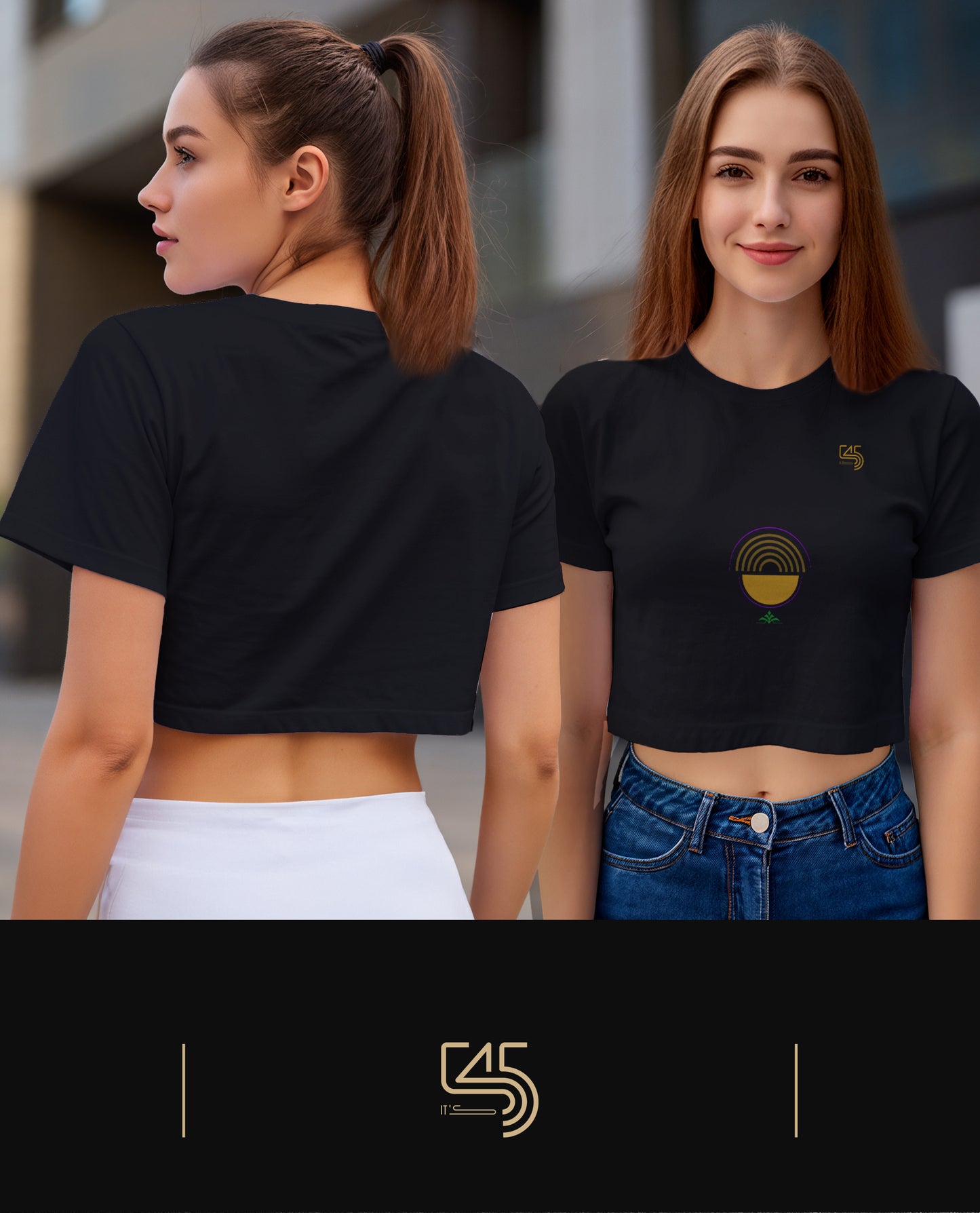Sunrise Crop Size T-Shirt (Tişört) 5 Renk