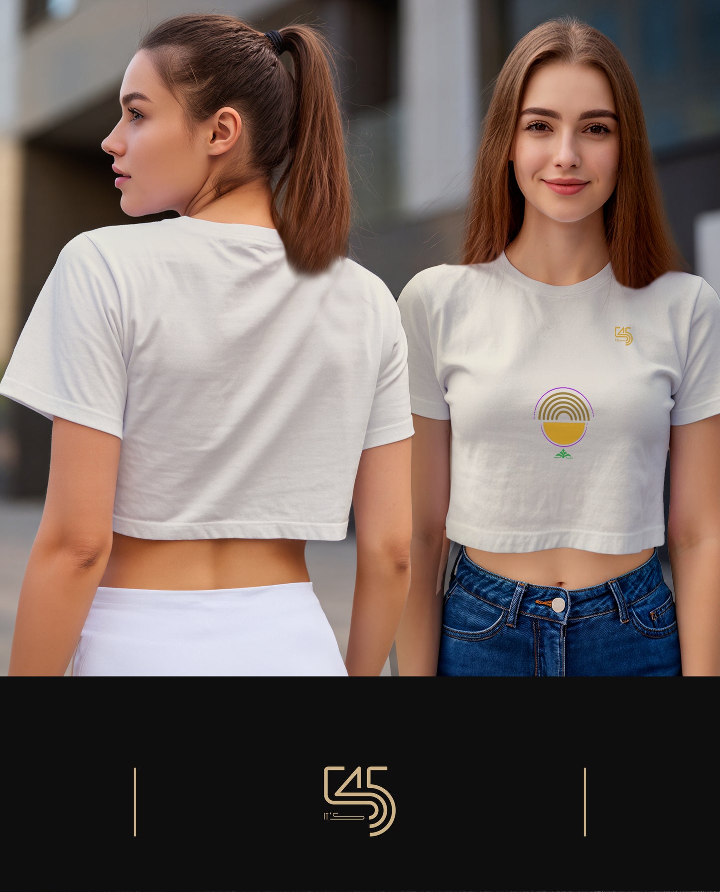 Sunrise Crop Size T-Shirt (Tişört) 5 Renk