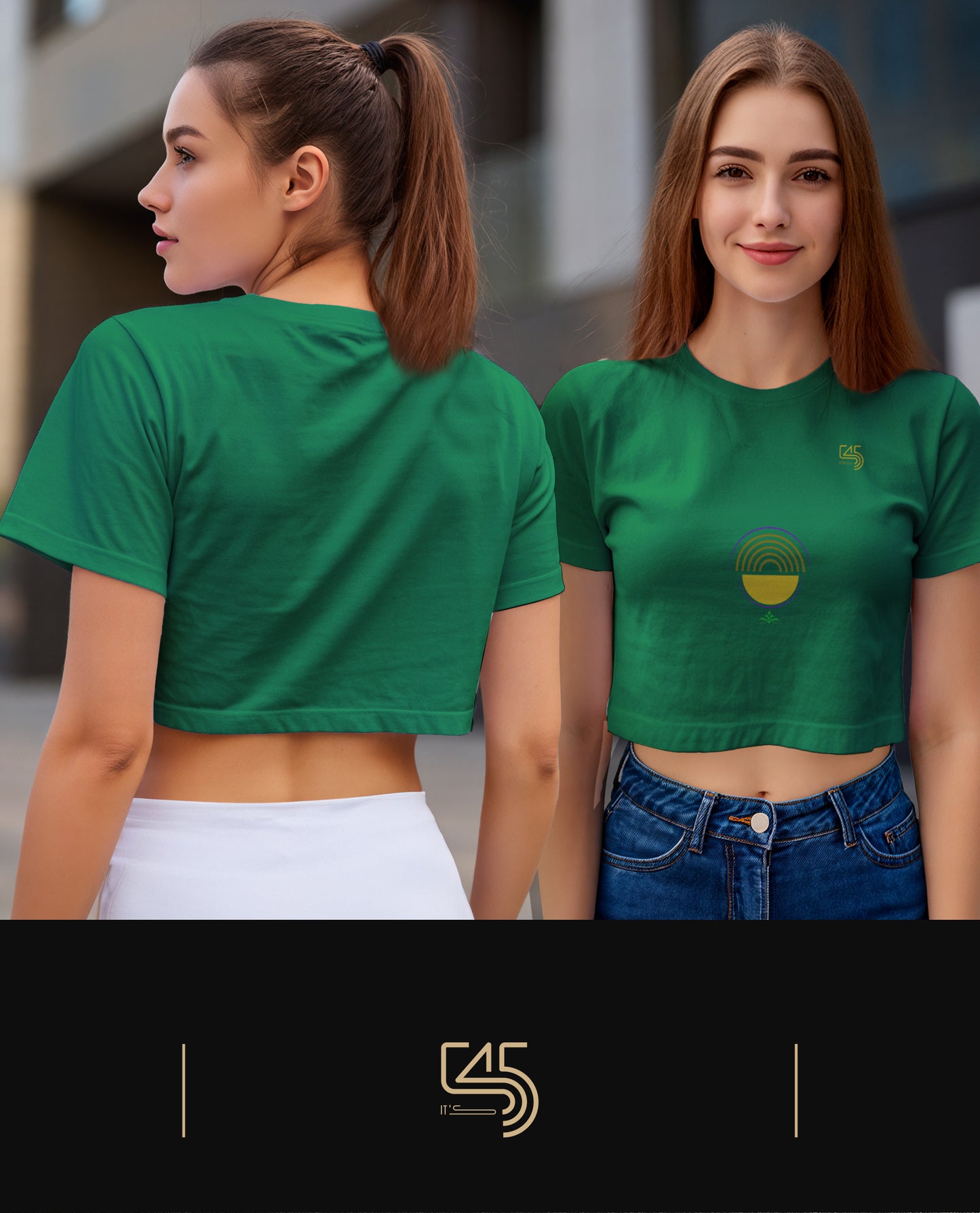 Sunrise Crop Size T-Shirt (Tişört) 5 Renk