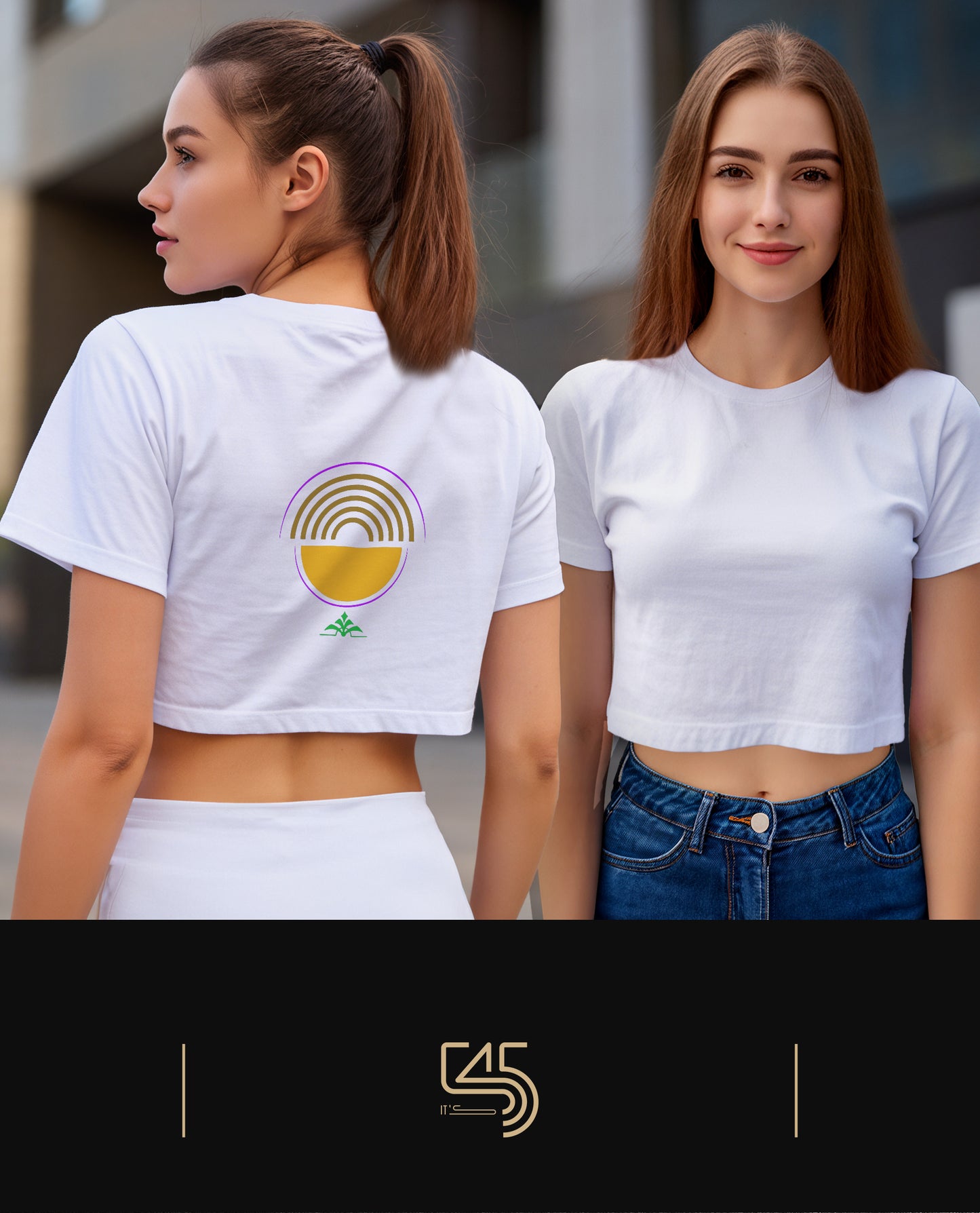 Sunrise Crop Size T-Shirt (Tişört) 5 Renk