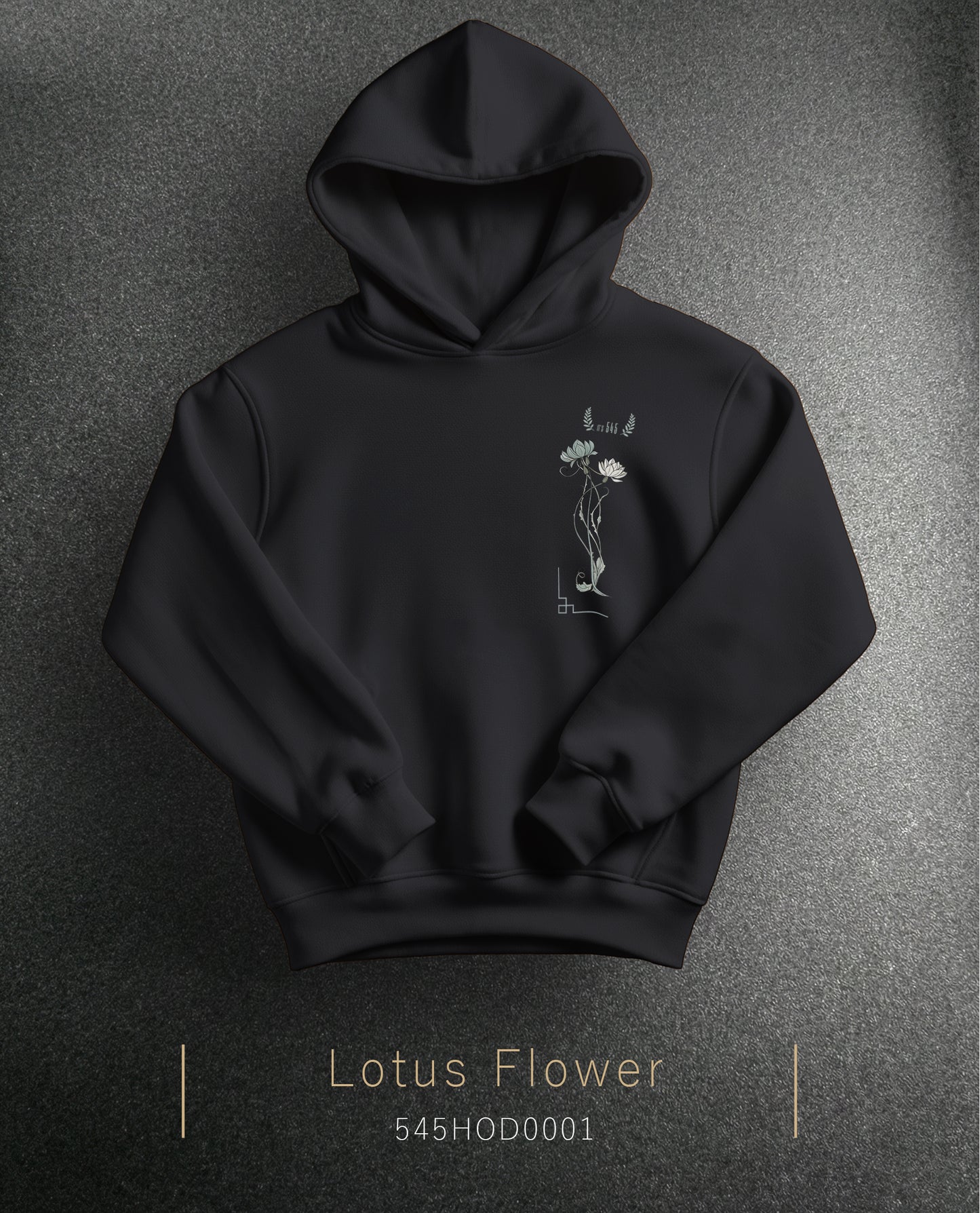 Lotus Flower Hoodie (Kapüşonlu Sweatshirt) (2 Renk)