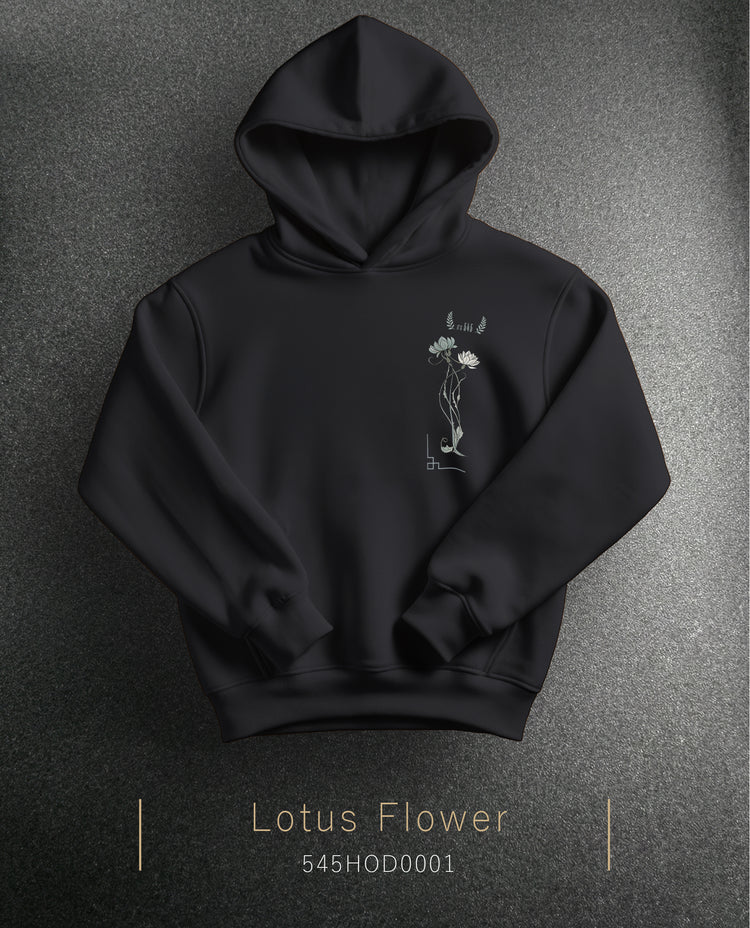 Lotus Flower Hoodie (Kapüşonlu Sweatshirt) (2 Renk)