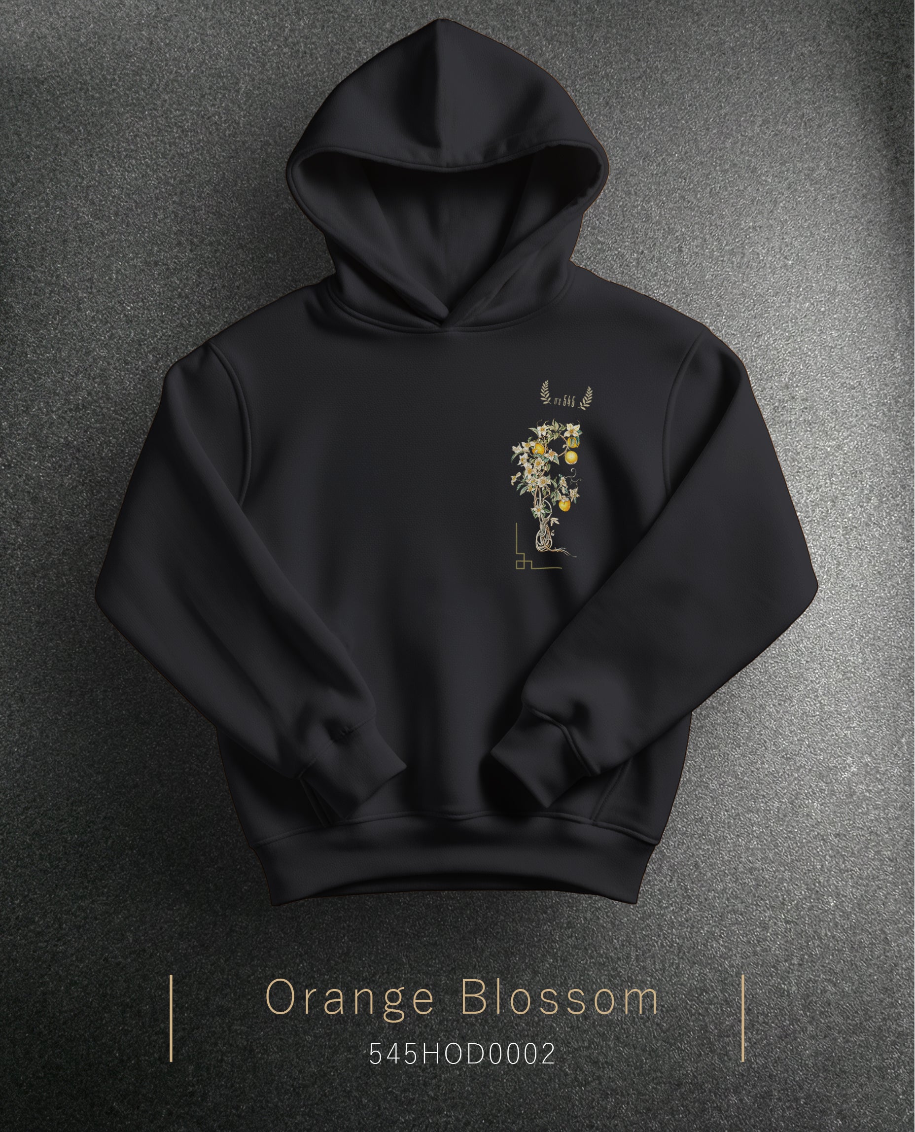 Orange Blossom Hoodie (Kapüşonlu Sweatshirt) (2 Renk)
