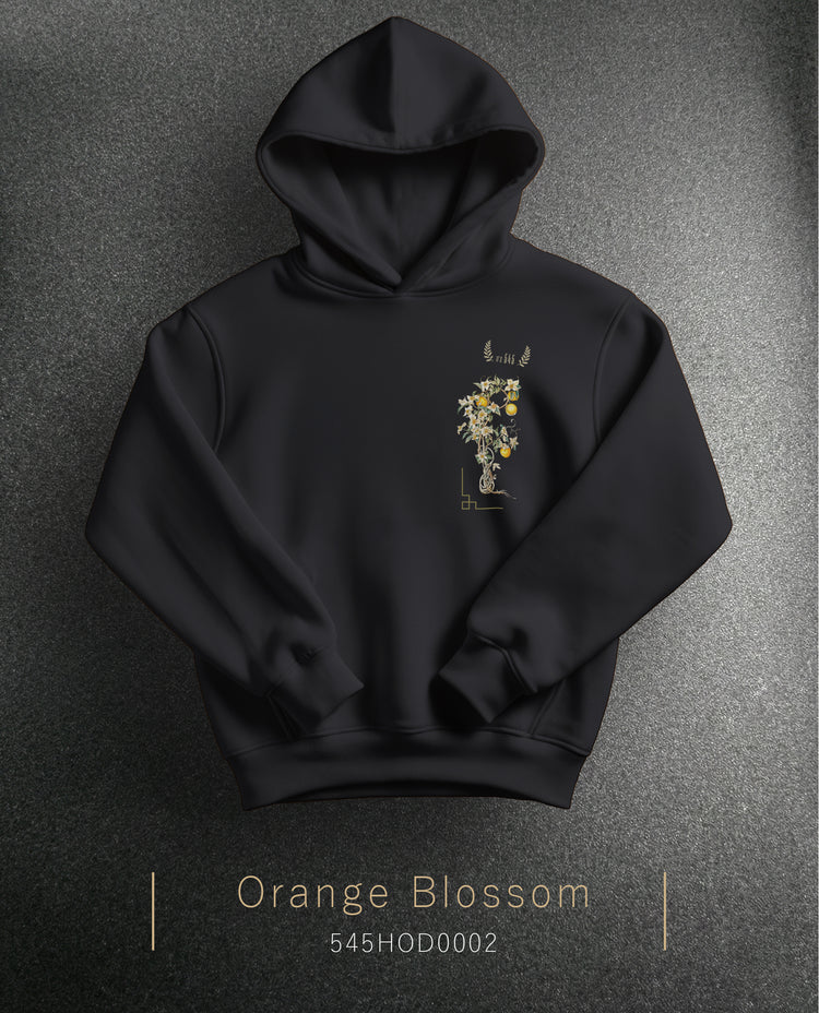 Orange Blossom Hoodie (Kapüşonlu Sweatshirt) (2 Renk)