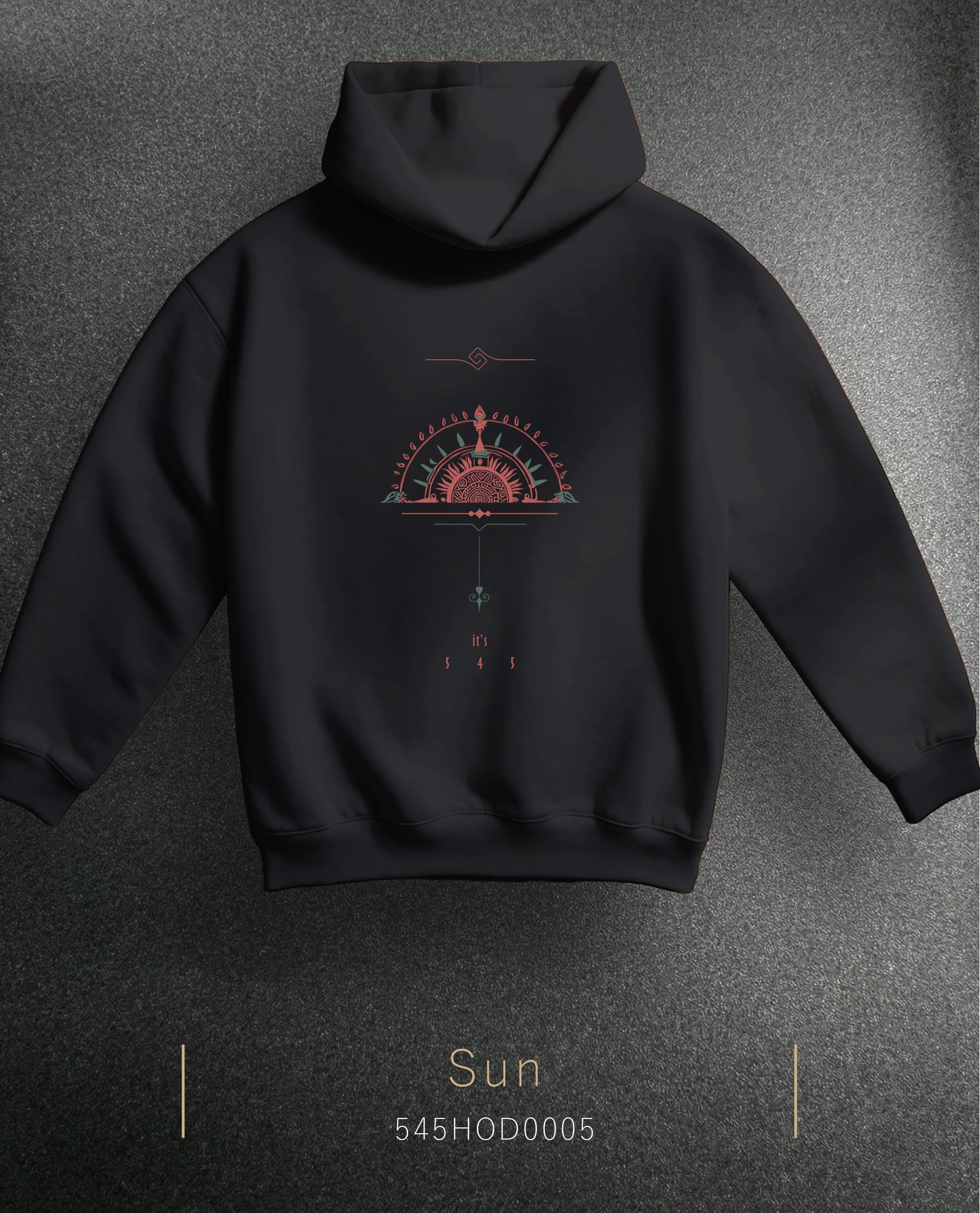Sun Hoodie (Kapüşonlu Sweatshirt) (2 Renk)