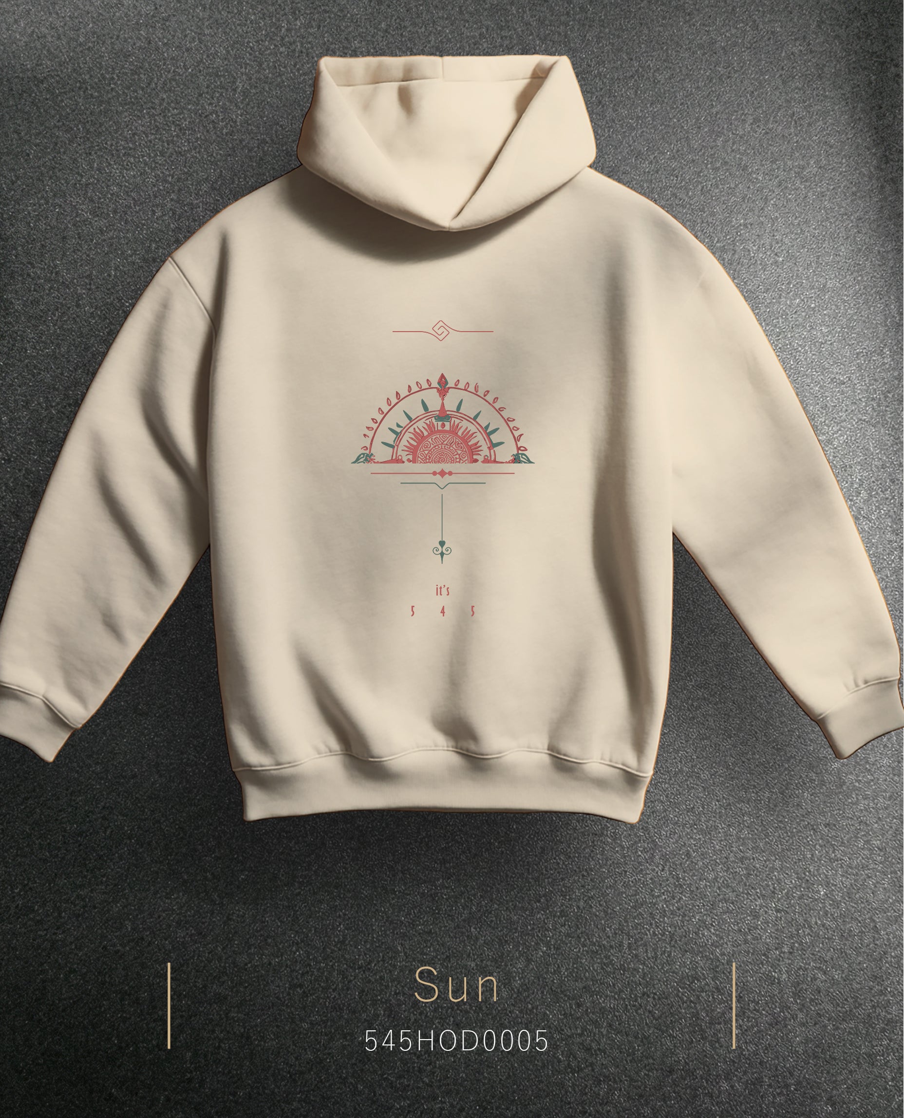 Sun Hoodie (Kapüşonlu Sweatshirt) (2 Renk)