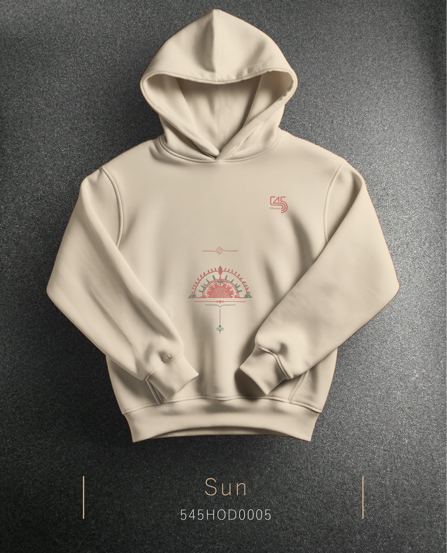 Sun Hoodie (Kapüşonlu Sweatshirt) (2 Renk)